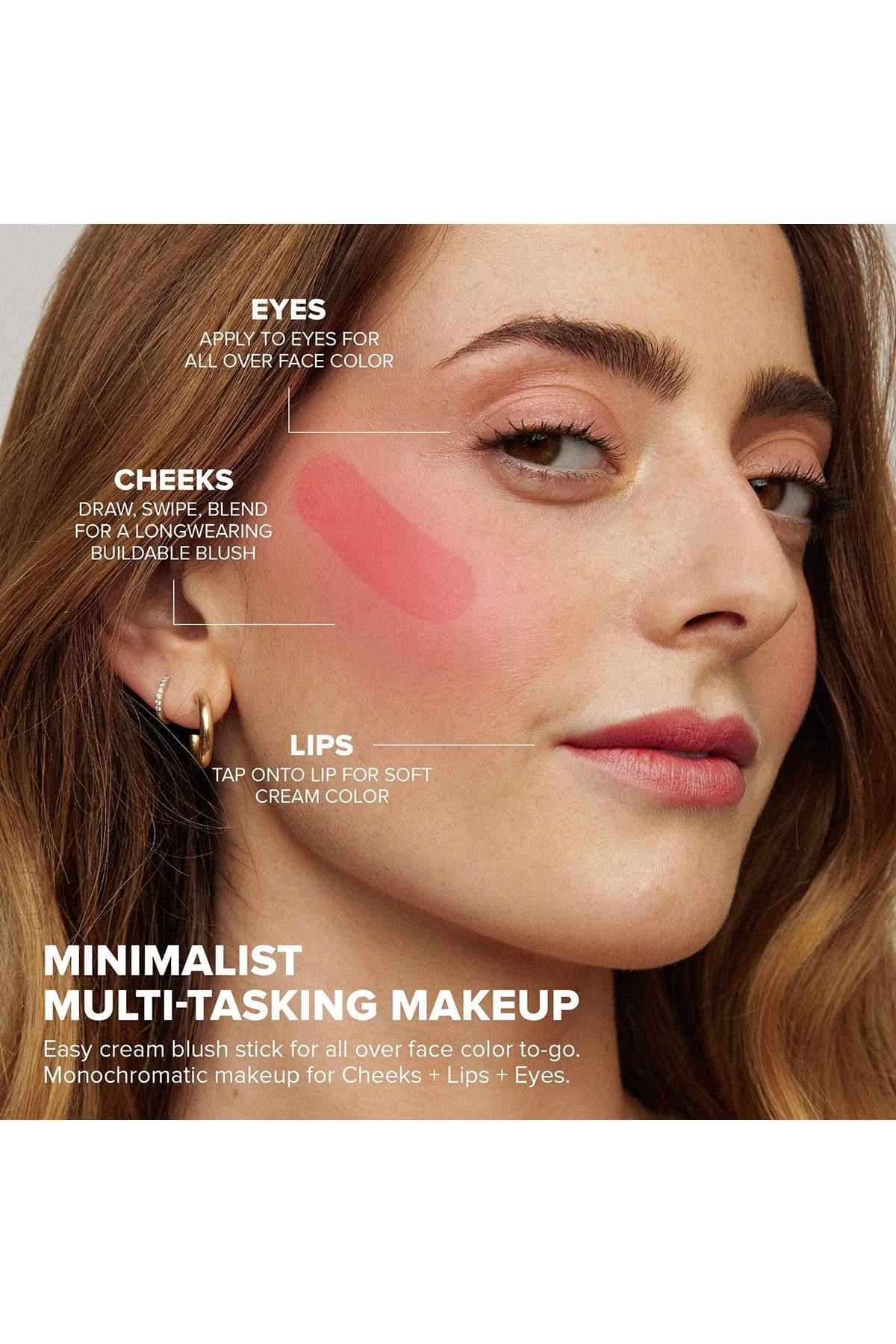 Nudestix Nudies Bloom Allık Stick Sweet Peach Peony 7GR