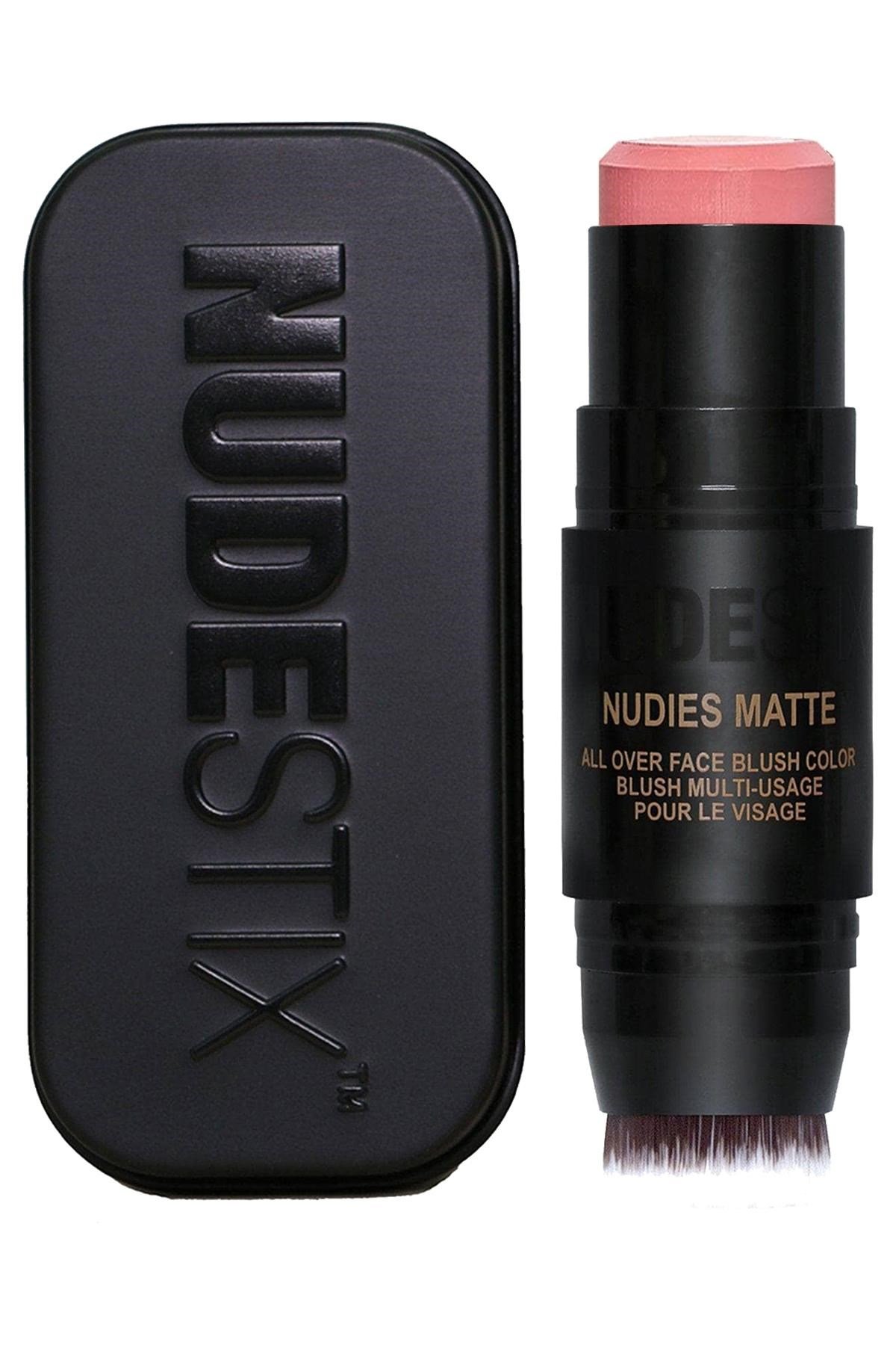 Nudestix Nudies Blush Mat Allık Stick Sunkissed Pink 7GR