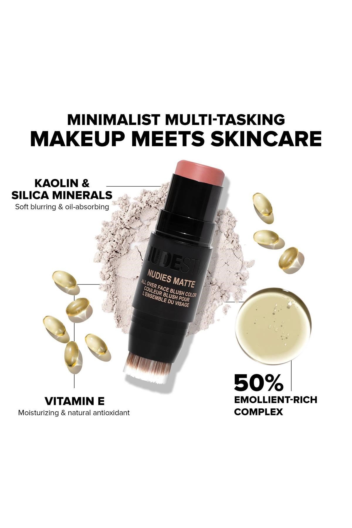 Nudestix Nudies Blush Mat Allık Stick In The Nude 7GR