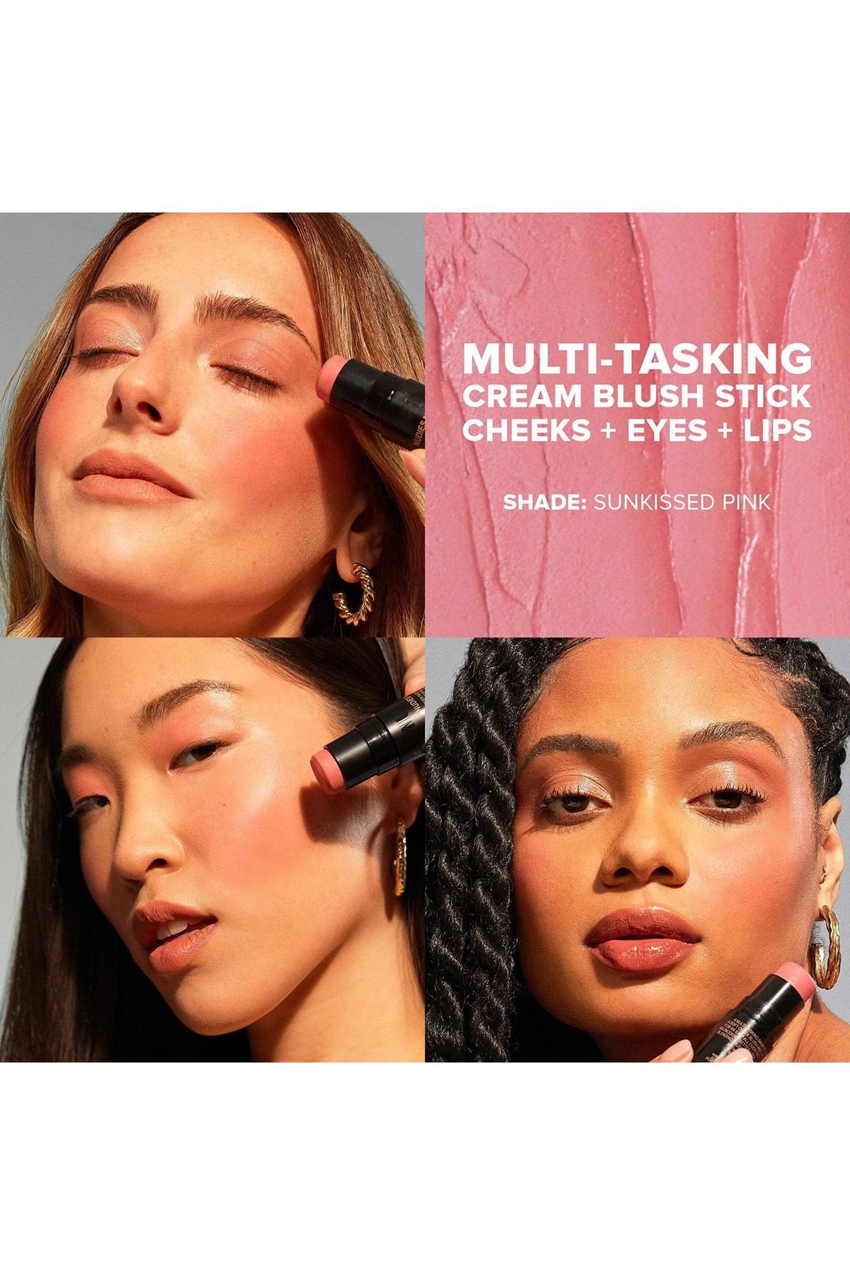 Nudestix Nudies Blush Mat Allık Stick Sunkissed Pink 7GR