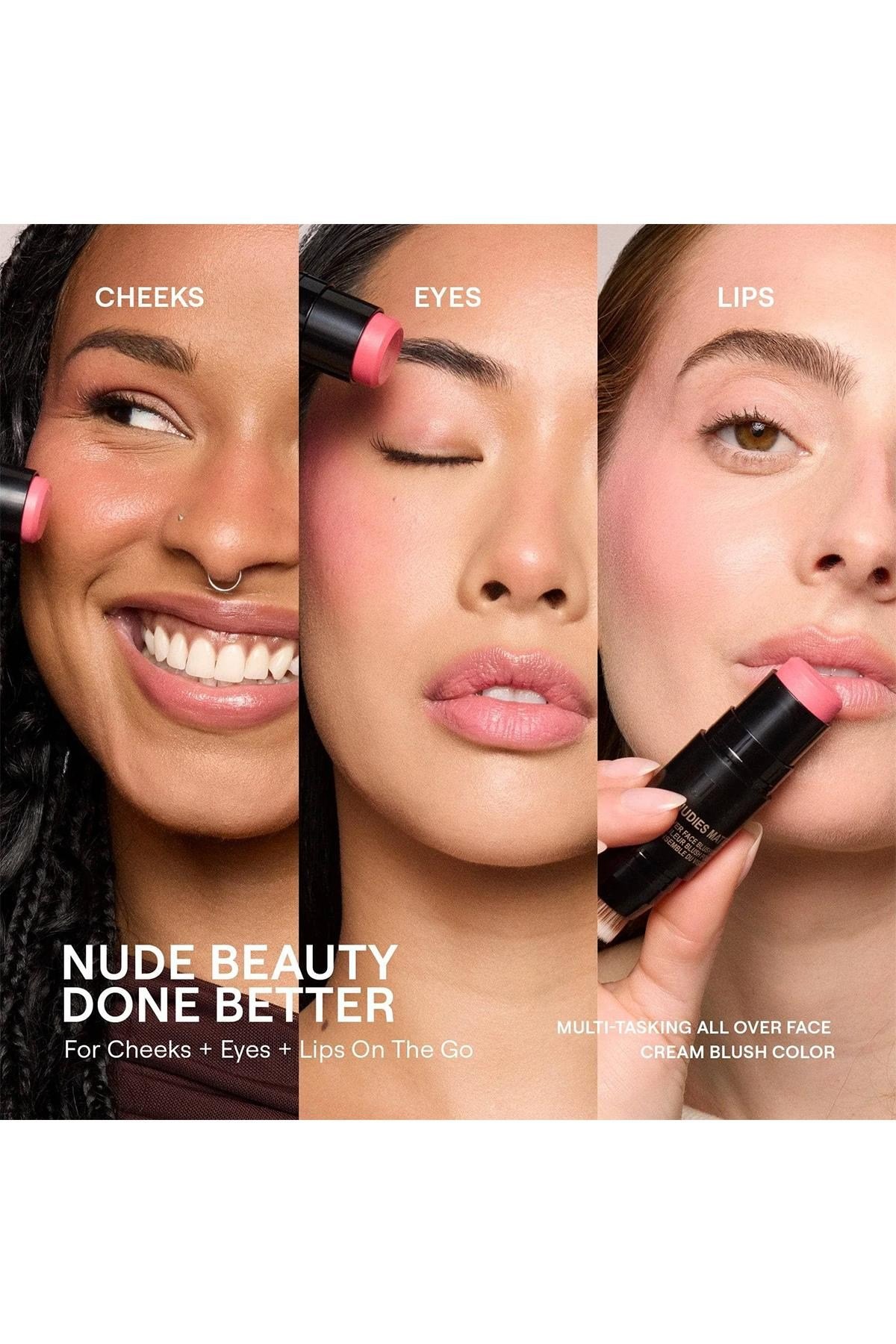 Nudestix Nudies Blush Mat Allık Stick Bubba 7GR