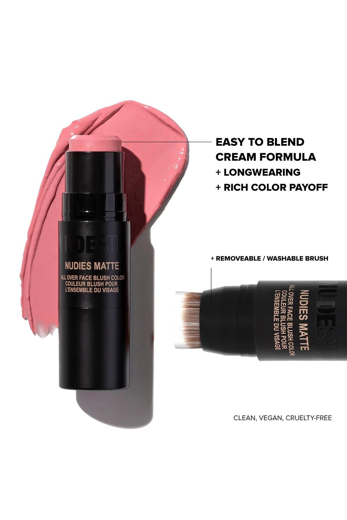 Nudestix Nudies Blush Mat Allık Stick In The Nude 7GR