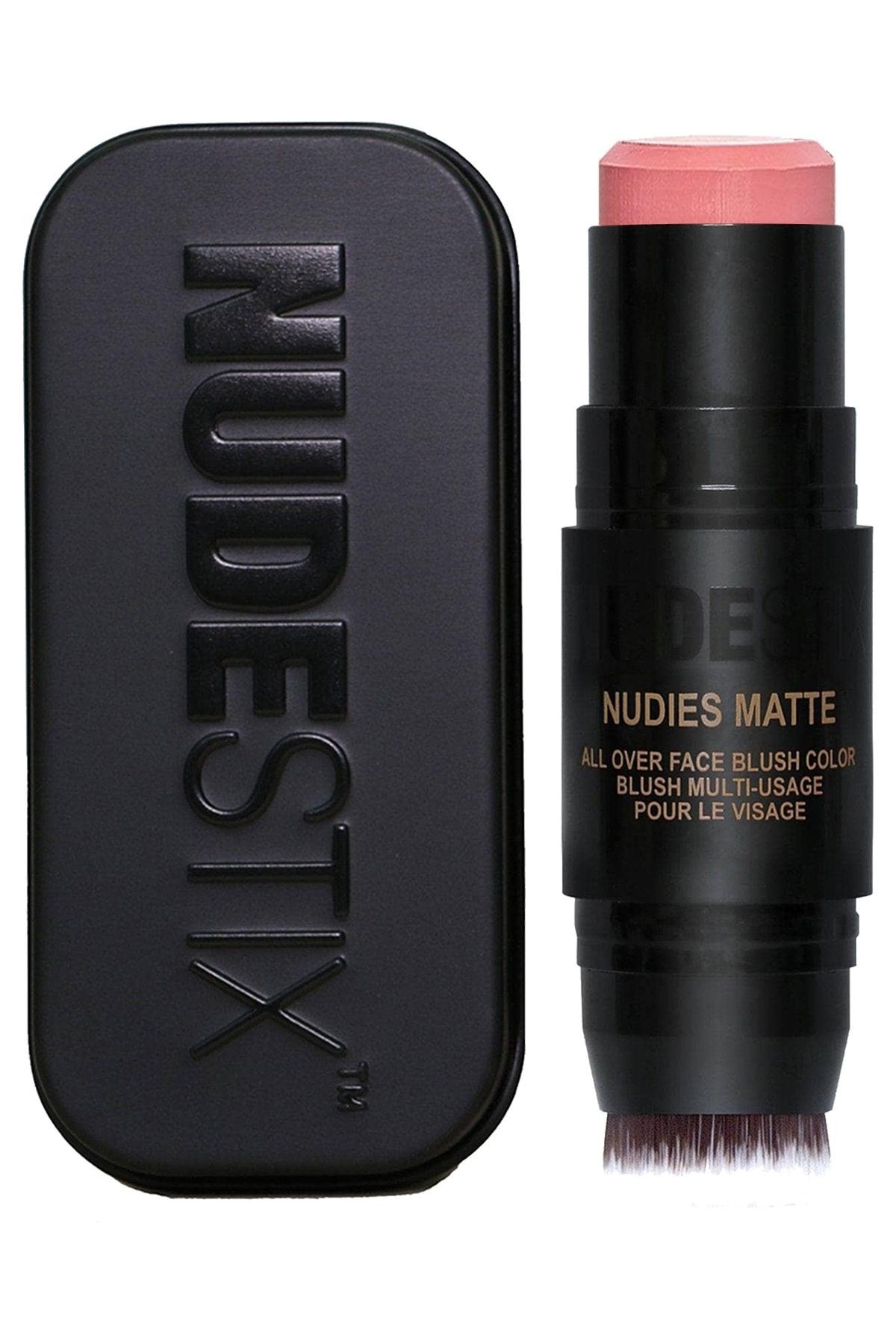 Nudestix Nudies Blush Mat Allık Stick Sunkissed Pink 7GR