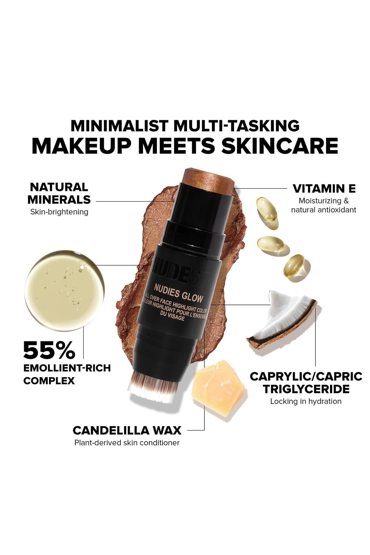 Nudestix Nudies Glow Aydınlatıcı Stick Illumi Naughty 8GR