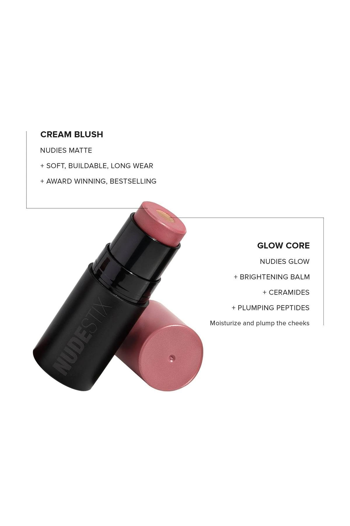 Nudestix Yanak + Göz + Dudak Renklendirici Işıltılı Stick Pink Ice 6GR