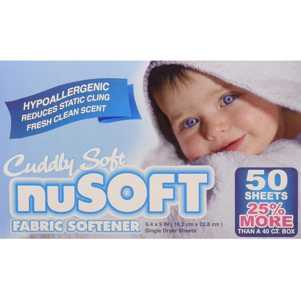 Nusoft Kurutma Makinası Özel Yumuşatıcı Mendil 50 Kullanım