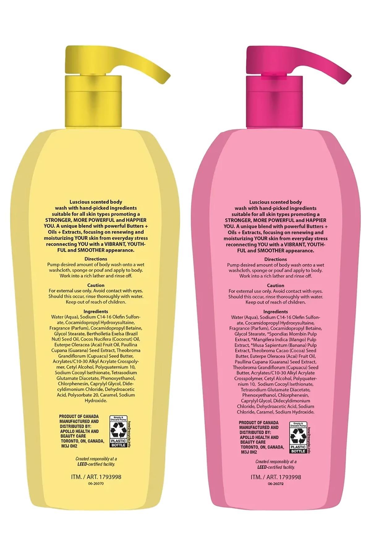 Nutrius Brazilian Duş Jeli İkili Set 2x750ML