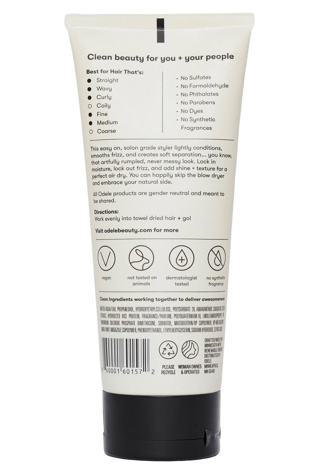 Odele Air Dry Styler Şekillendirici ve Nemlendirici Saç Jeli  177ML