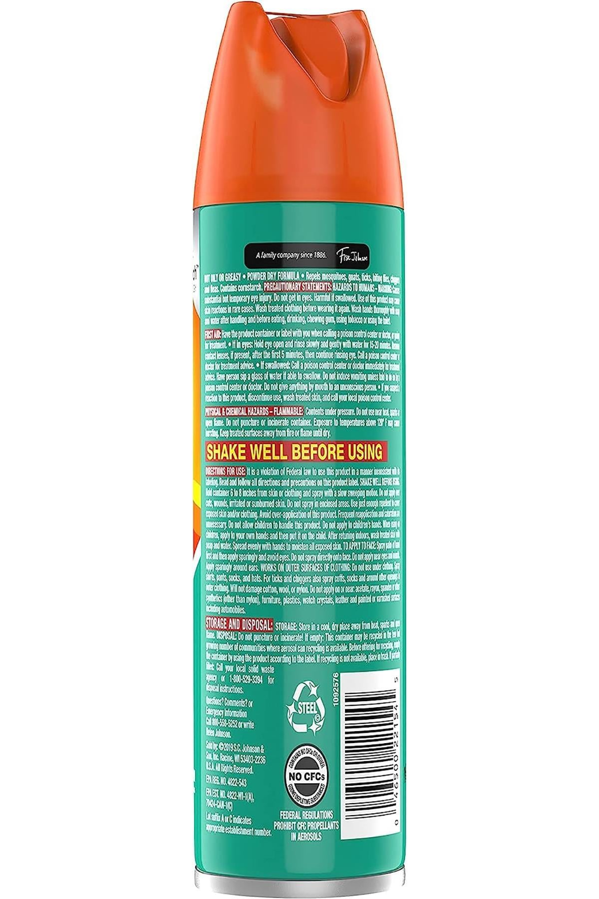 Off Family Care Smooth & Dry Sivrisinek ve Böcek Kovucu Sprey 113GR