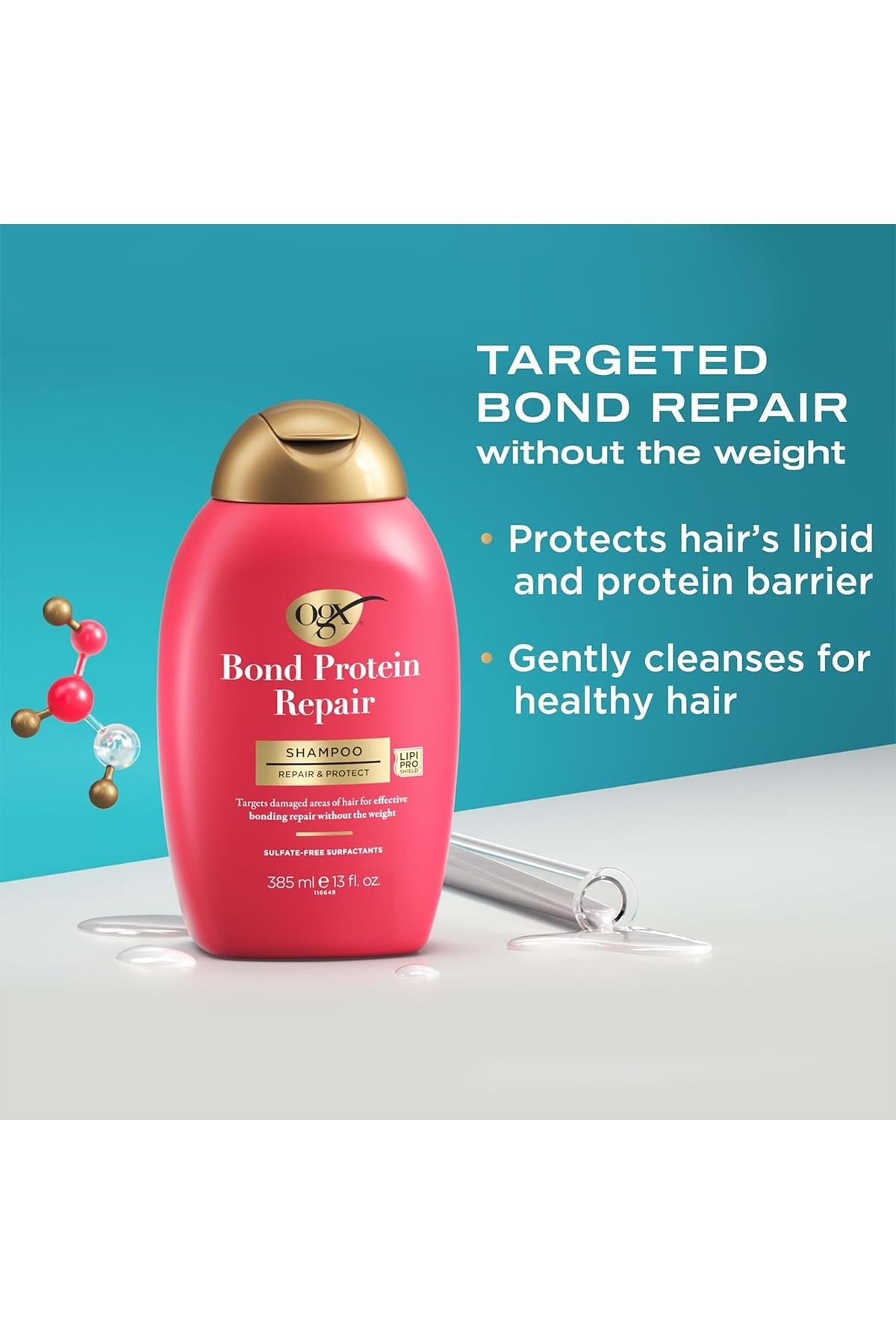 OGX Bond Protein Repair Onarıcı Şampuan 385ML