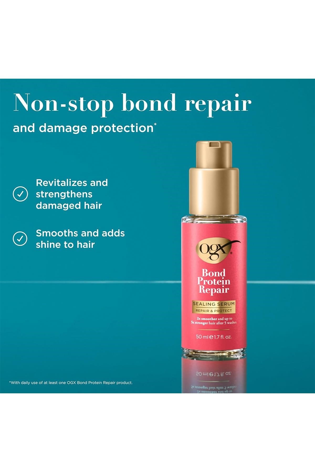 OGX Bond Protein Repair Protein Destekli Onarıcı Saç Serumu 50ML