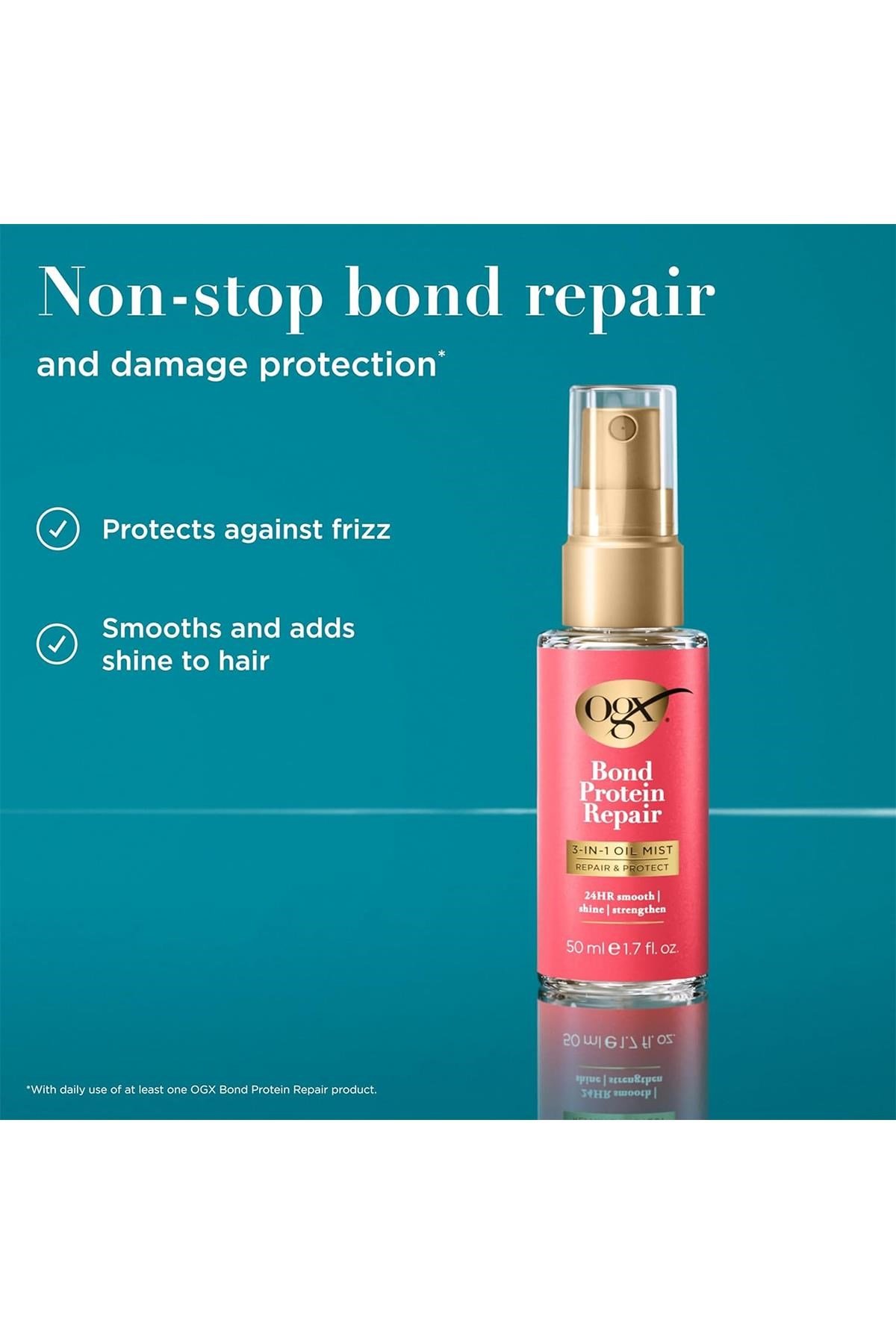 OGX Bond Protein Repair Protein Destekli Onarıcı Saç Bakım Yağı 50ML