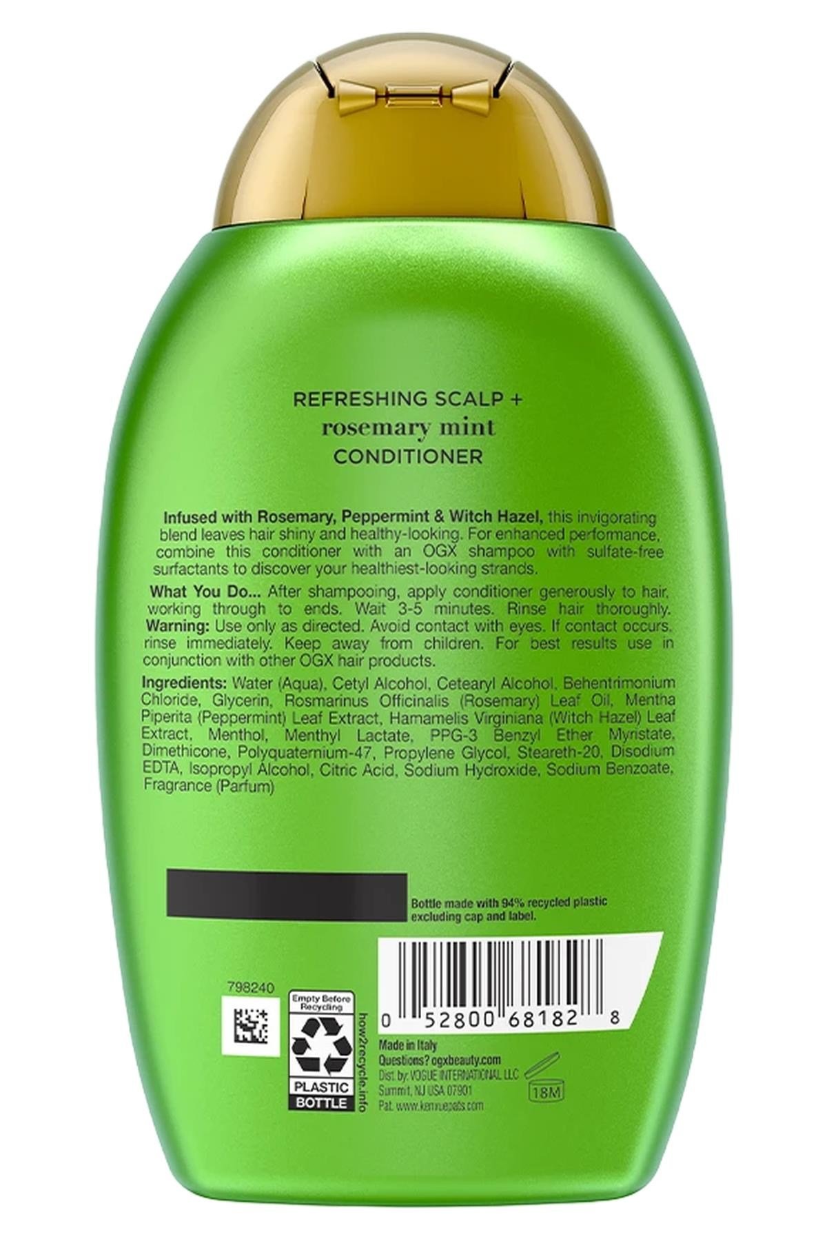 OGX Extra Strength Rosemary Mint Arındırıcı Saç Kremi 385ML