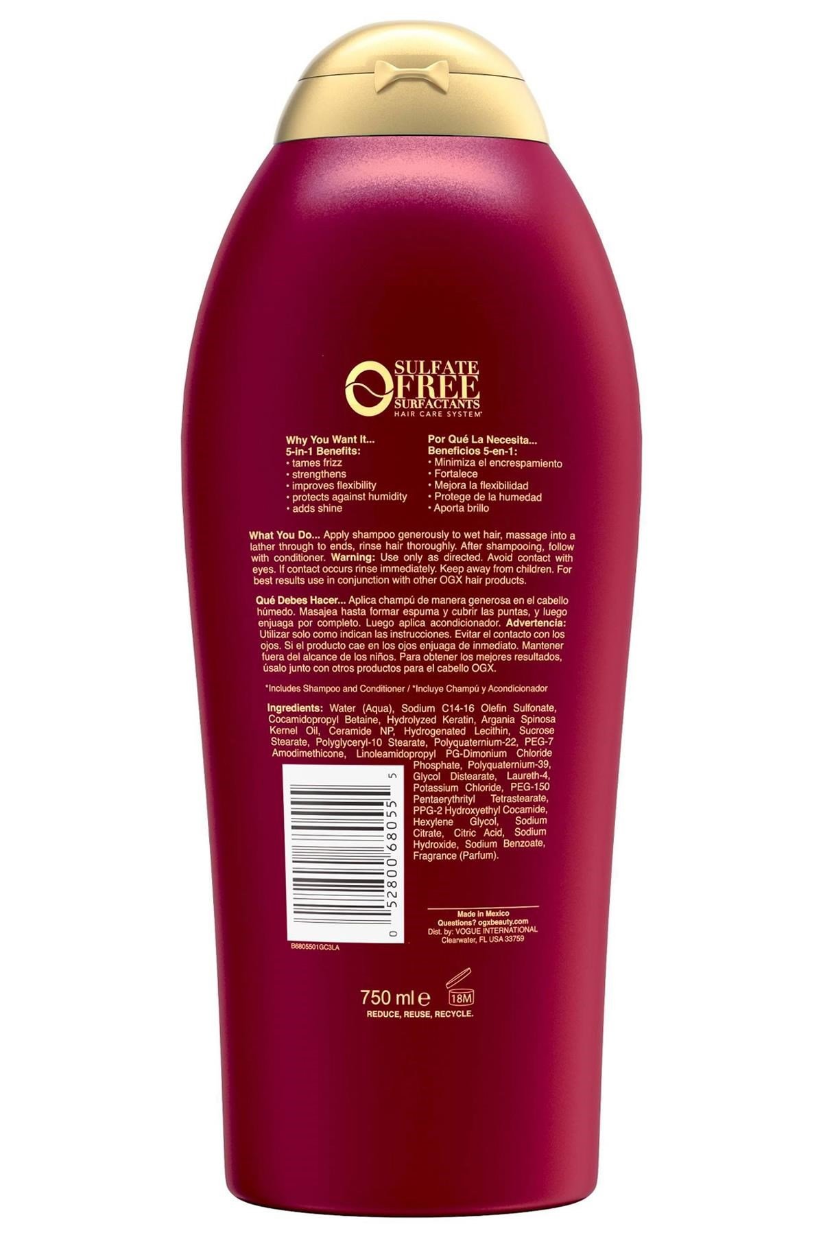 OGX Keratin Oil Kabarma Karşıtı Şampuan 750ML