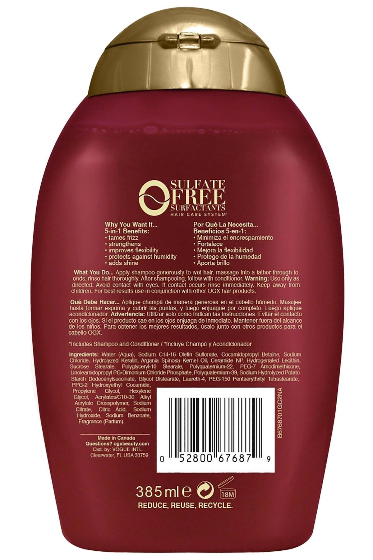 OGX Keratin Yağlı Kabarma Karşıtı Şampuan 385ML