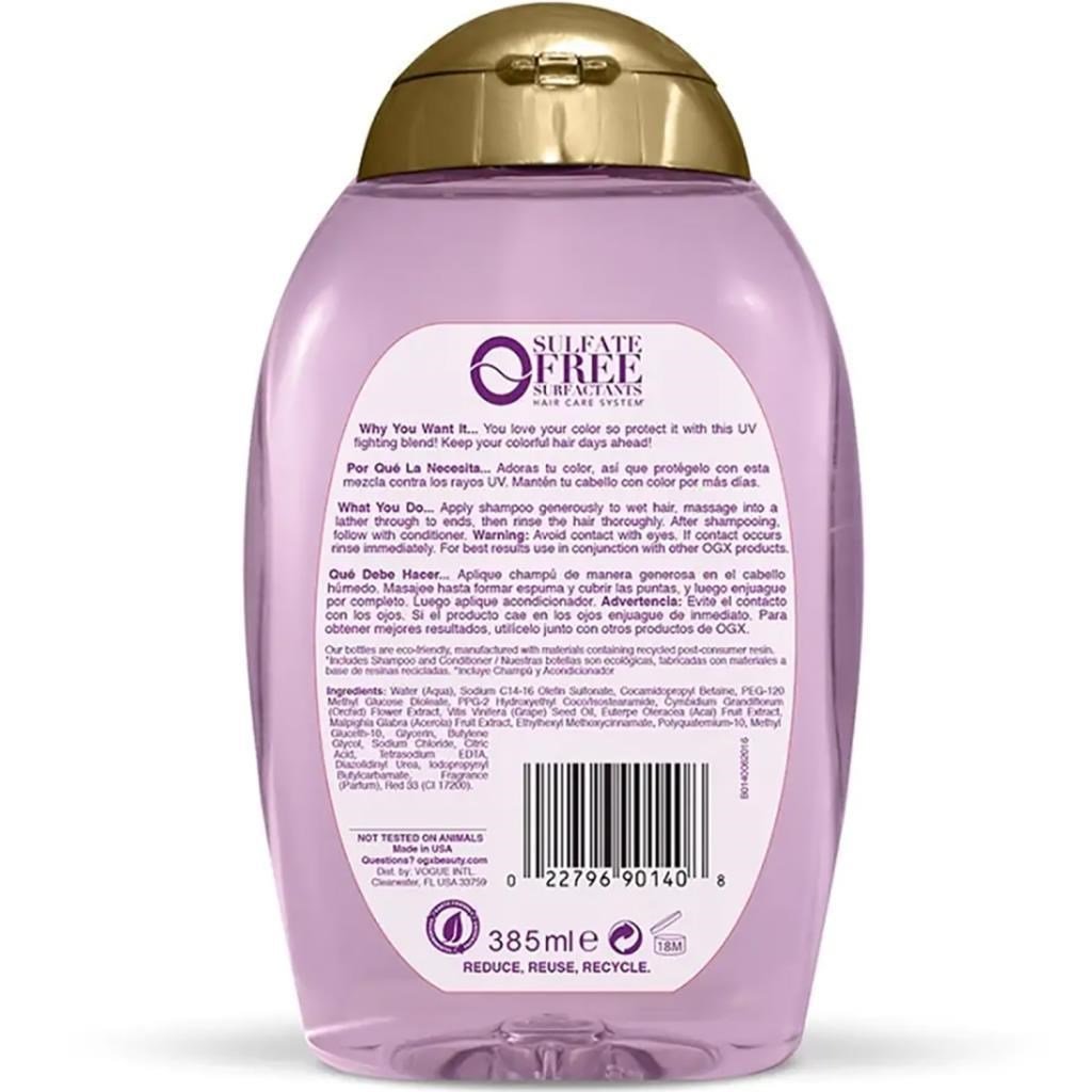 OGX Orchid Oil Renk Koruyucu Şampuan 385ML