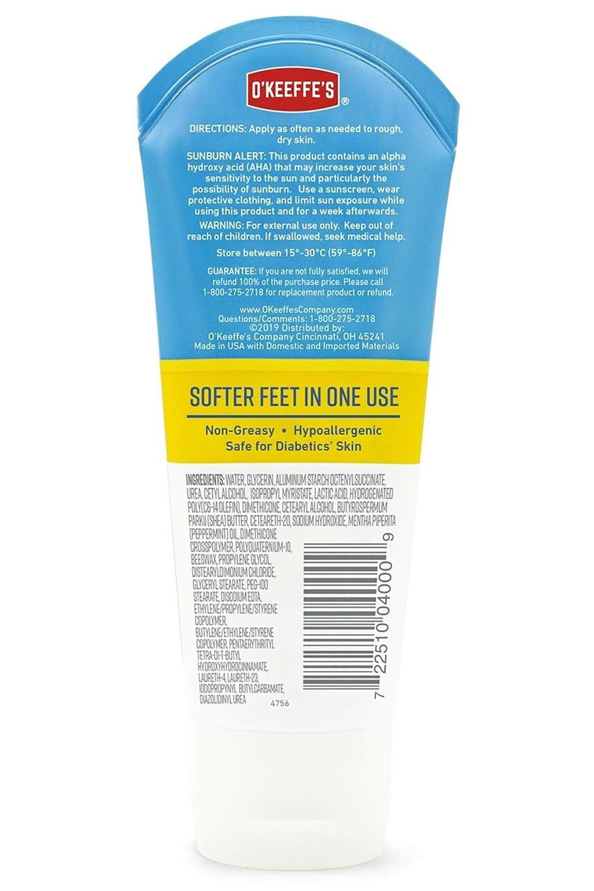O'Keeffe's Healthy Feet Peeling Ayak Kremi 85GR