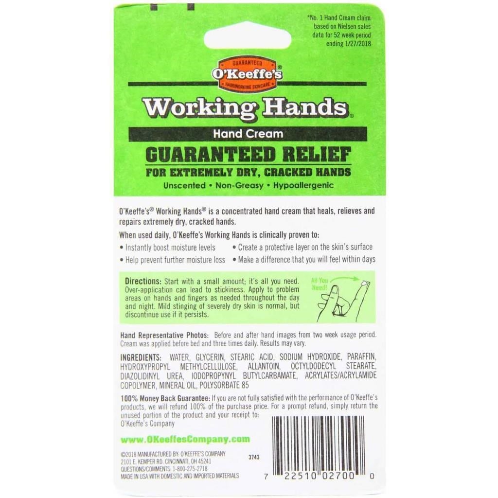 O'Keeffe's Working Hands El Kremi 76GR