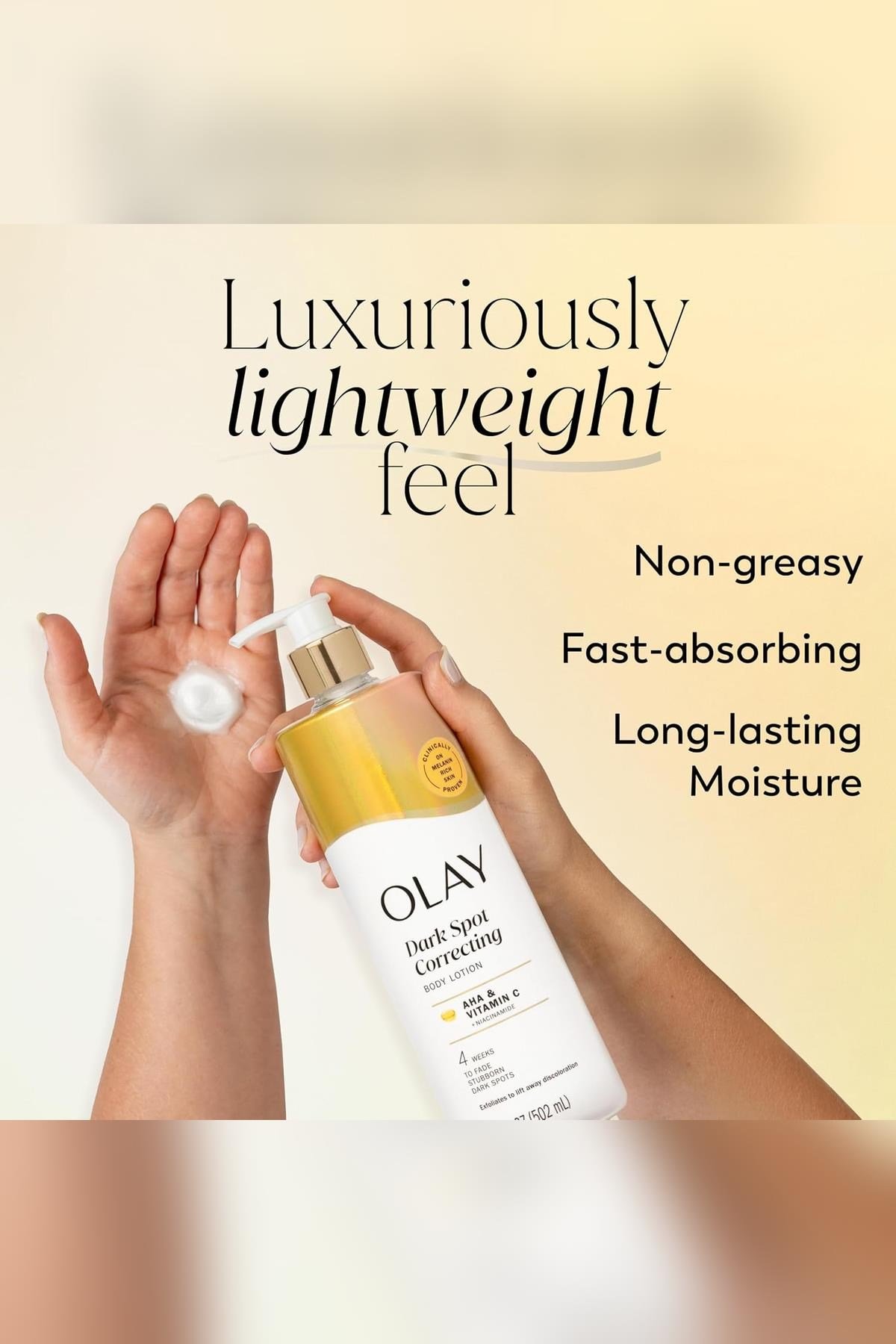 Olay AHA & Vitamin C + Niacinamide Koyu Leke Karşıtı Vücut Losyonu 502ML