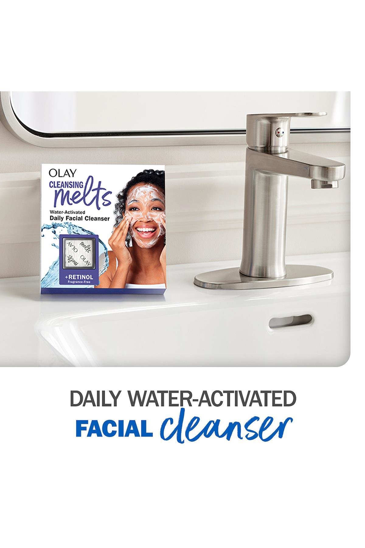 Olay Cleansing Melts + Retinol Cilt Temizleyici Çözünen Ped 32 Adet