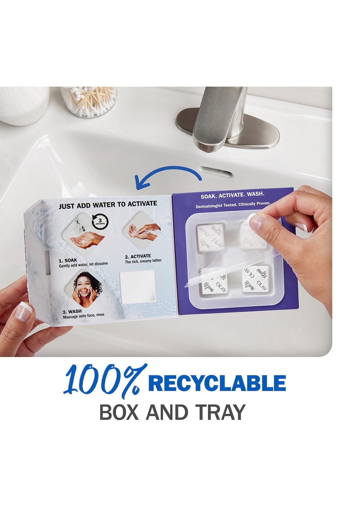 Olay Cleansing Melts + Retinol Cilt Temizleyici Çözünen Ped 32 Adet