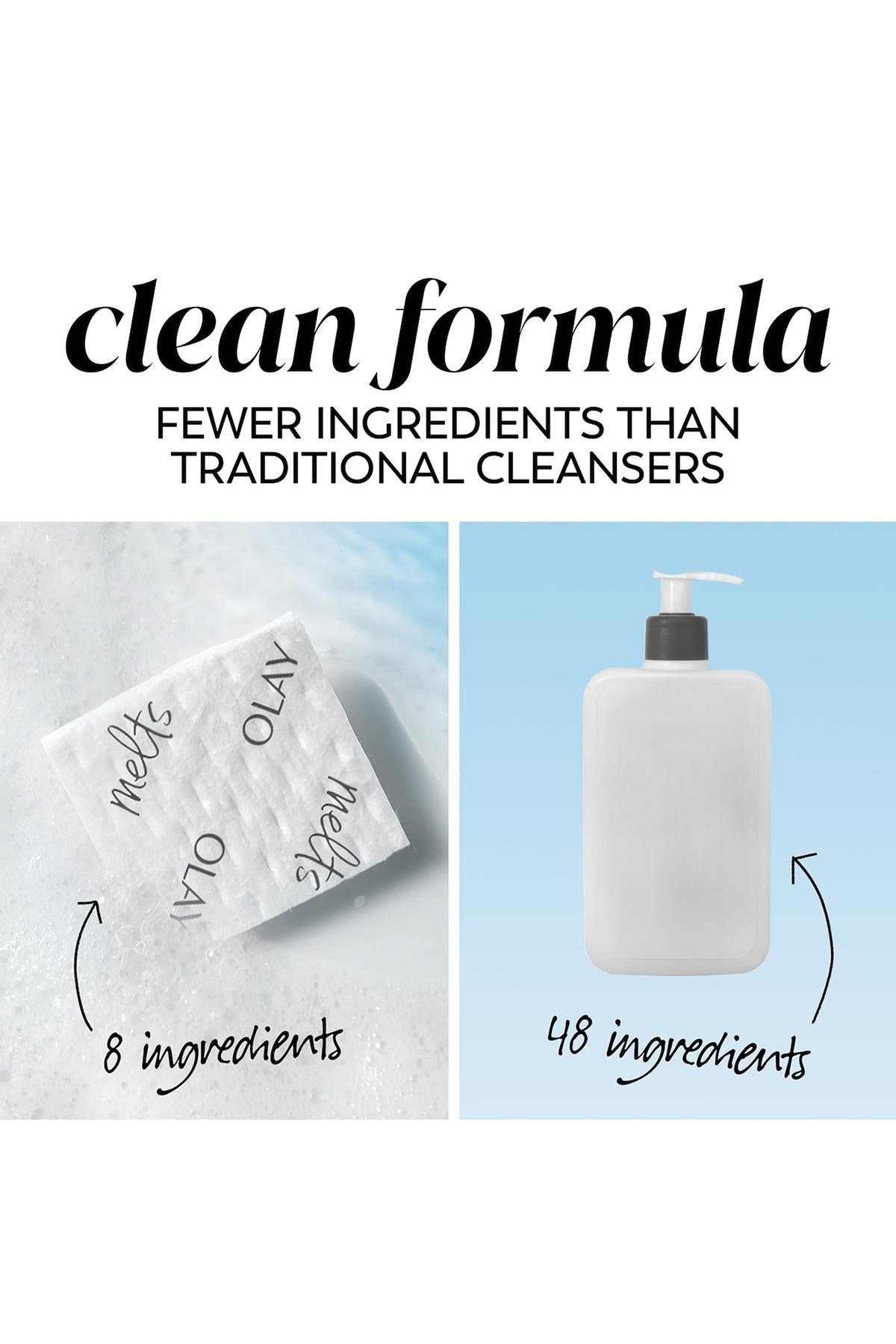 Olay Cleansing Melts + Vitamin C Cilt Temizleyici Çözünen Ped 32 Adet