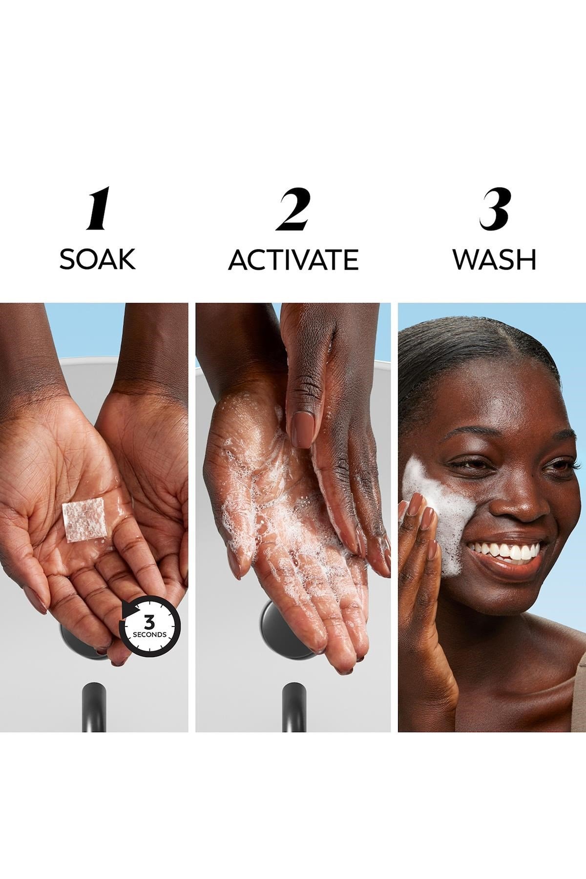 Olay Cleansing Melts + Vitamin C Cilt Temizleyici Çözünen Ped 32 Adet