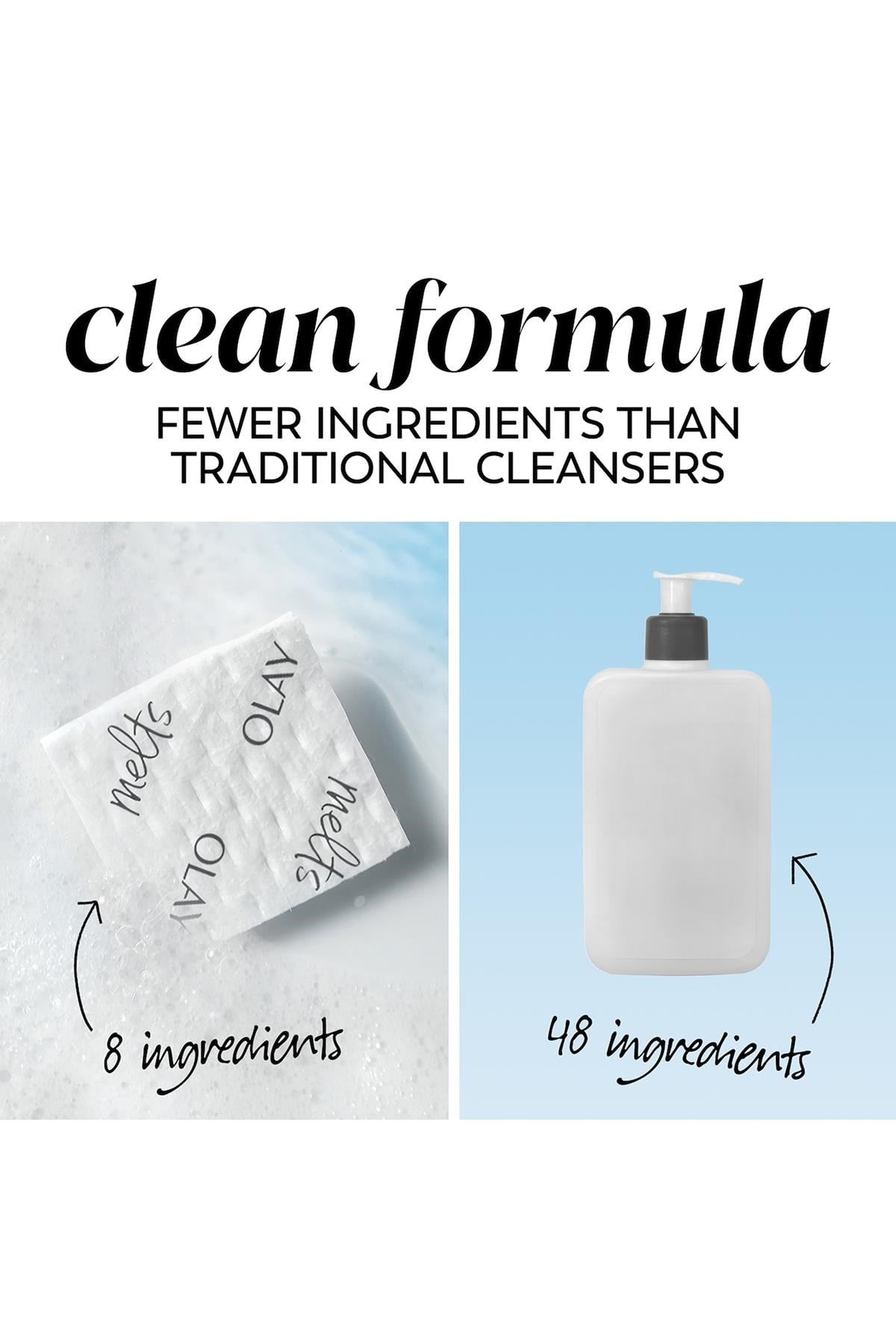 Olay Cleansing Melts + Vitamin C Cilt Temizleyici Çözünen Ped 32 Adet
