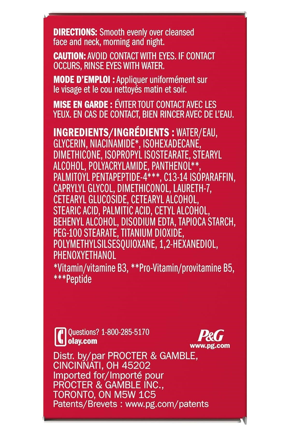 Olay Collagen Peptide 24 Kokusuz Yüz Nemlendirici 14GR