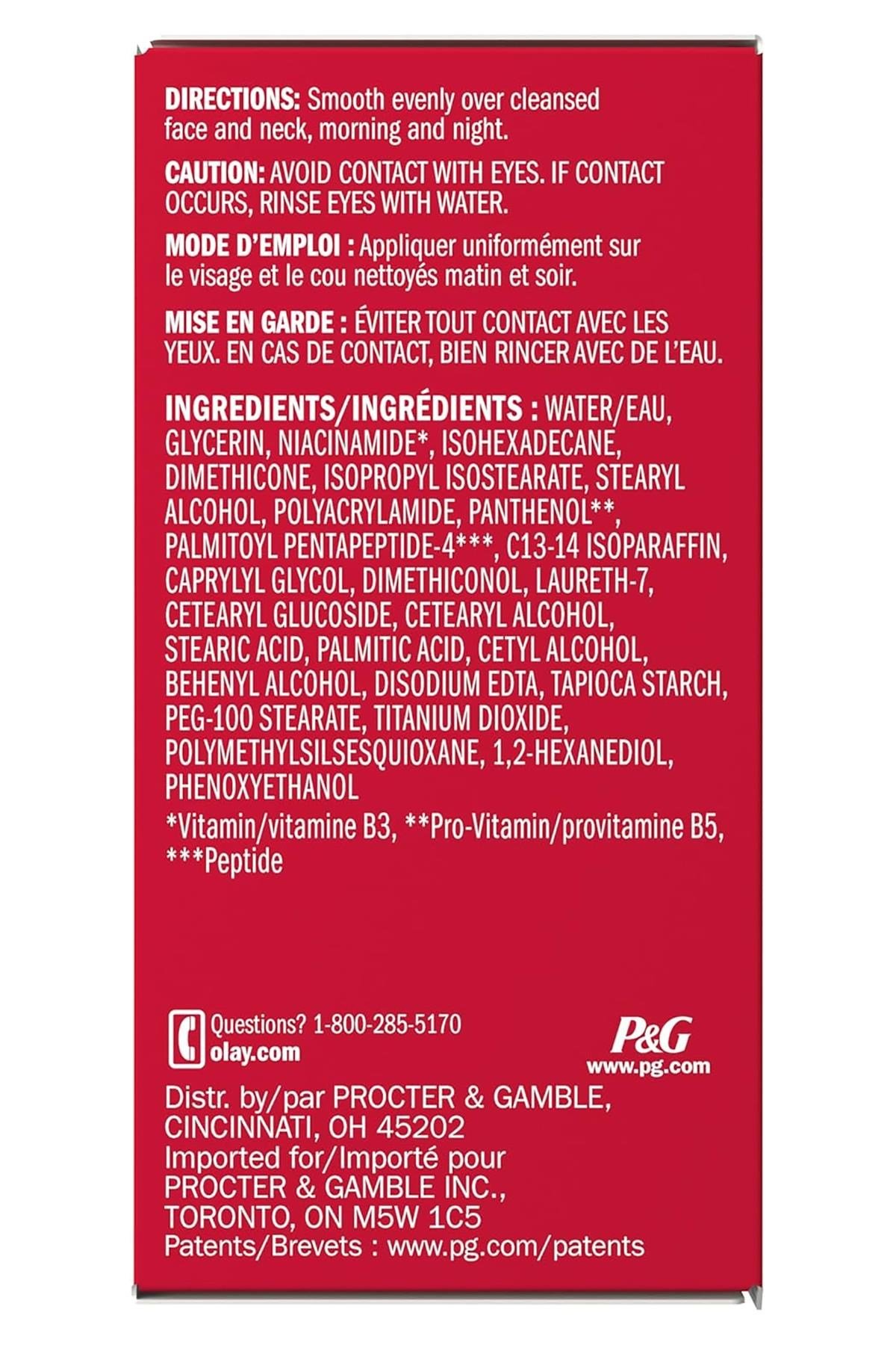 Olay Collagen Peptide 24 Kokusuz Yüz Nemlendirici 14GR