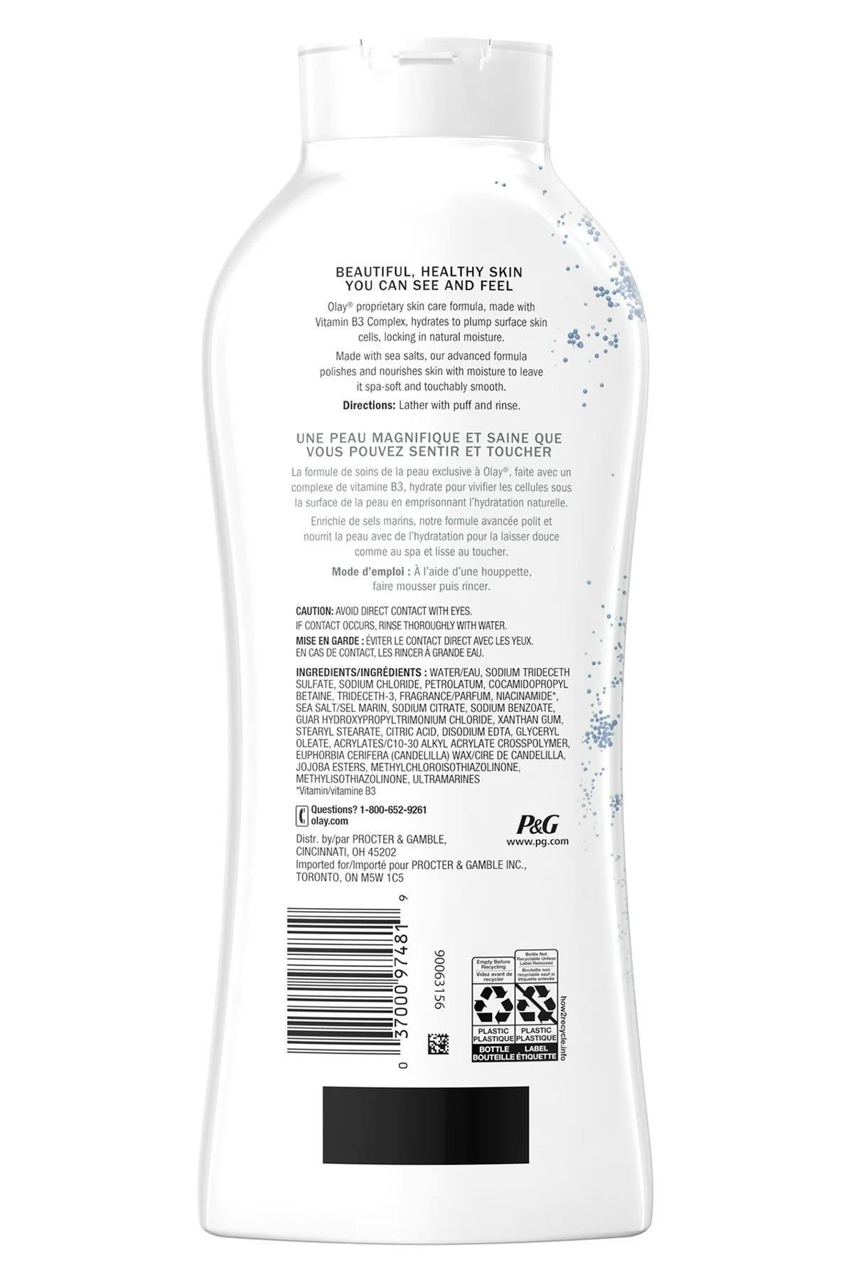 Olay Deniz Tuzlu Peeling Etkili Duş Jeli 650ML
