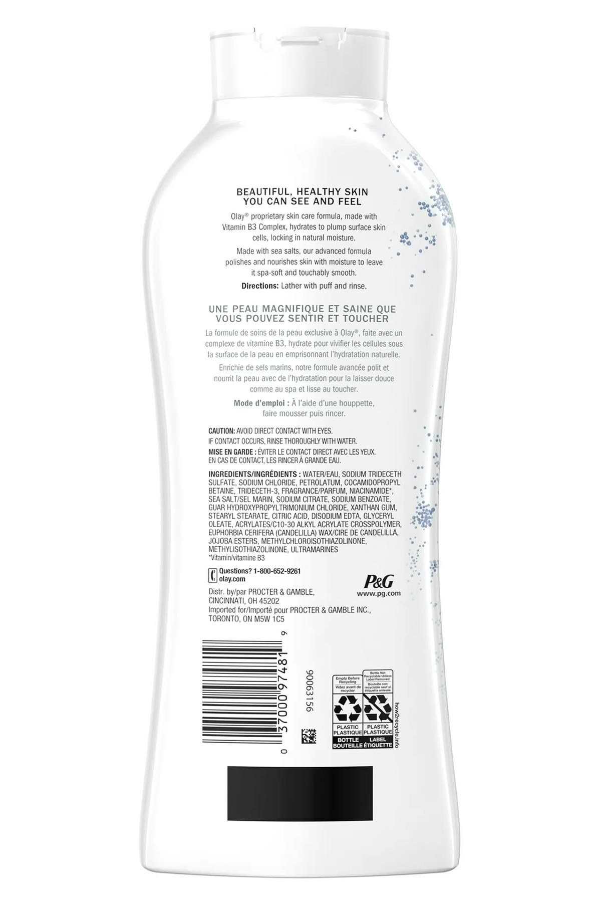 Olay Deniz Tuzlu Peeling Etkili Duş Jeli 650ML