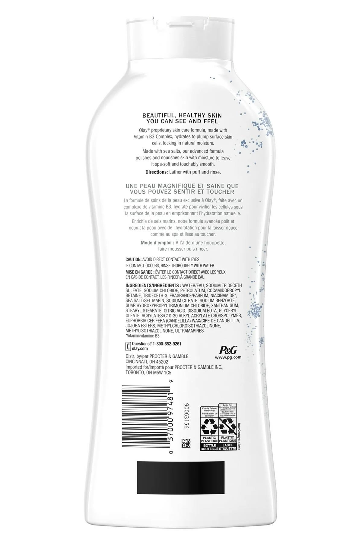 Olay Deniz Tuzlu Peeling Etkili Duş Jeli 650ML