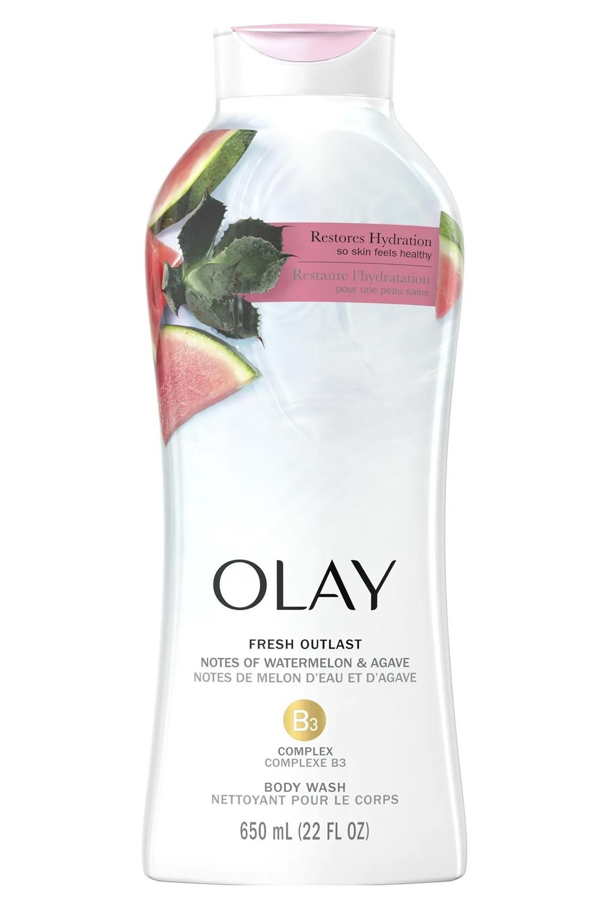 Olay Fresh Outlast Watermelon and Agave Duş Jeli 650ML