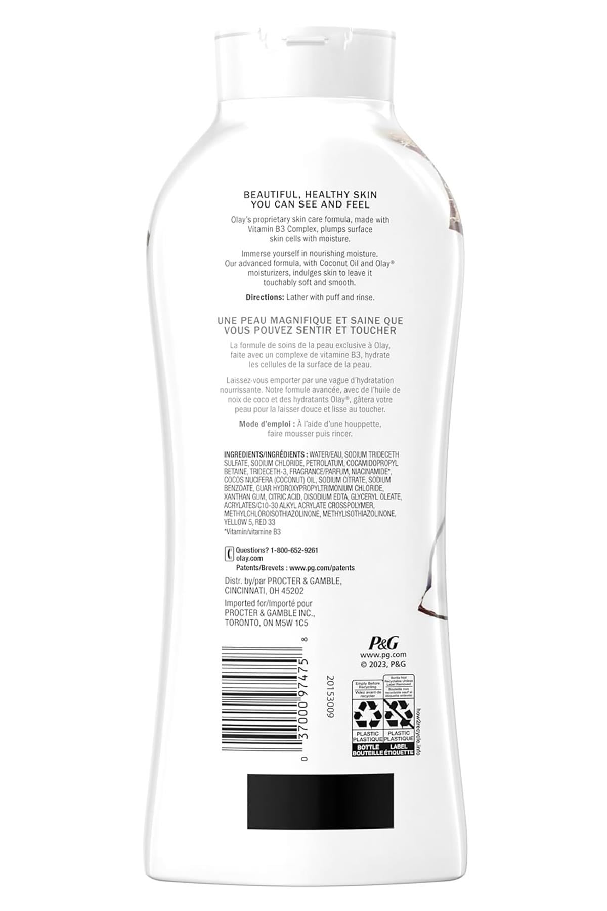 Olay Hindistan Cevizi Yağlı Nemlendirici Duş Jeli 650ML