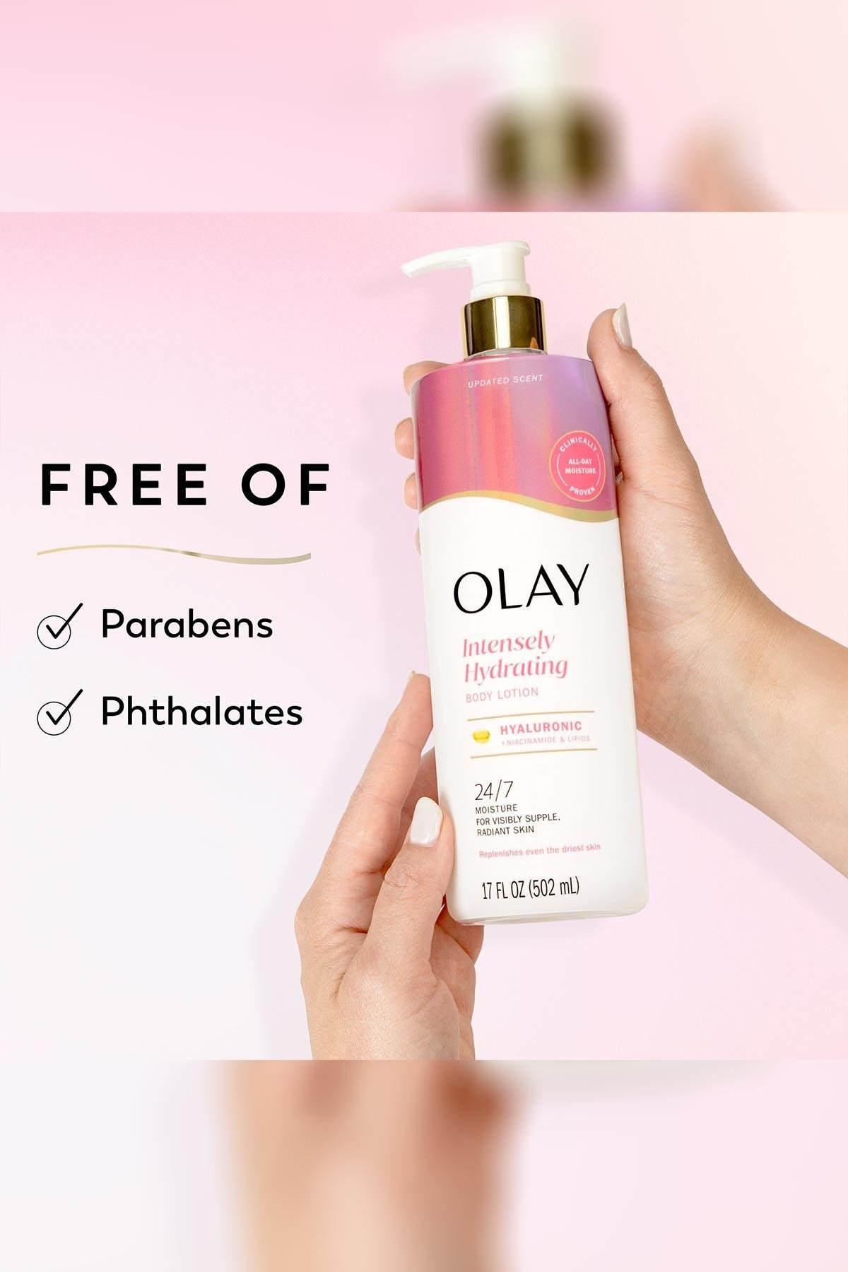 Olay Hyaluronic ve B3 Vitamini İçerikli Vücut Losyonu 502ML