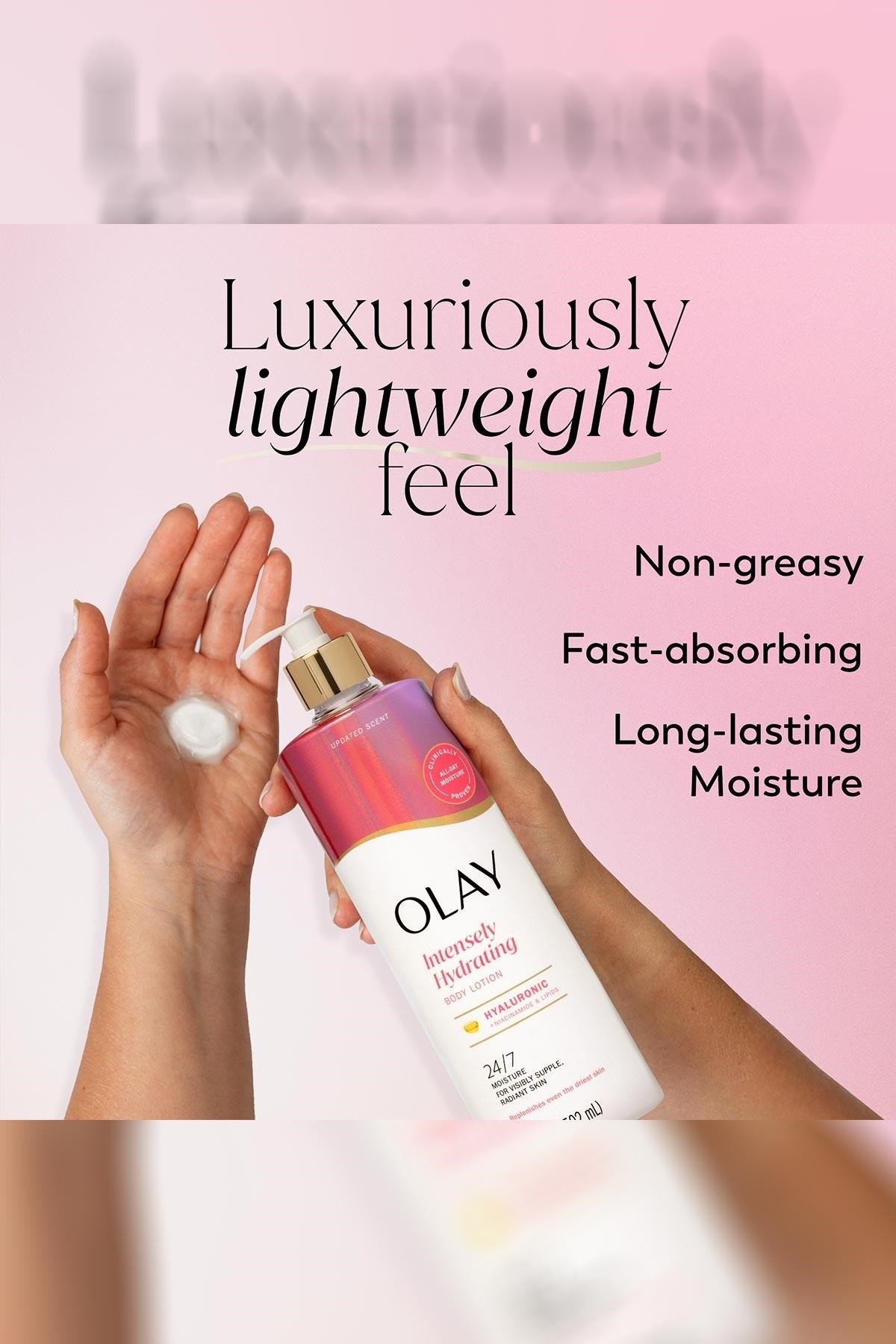 Olay Hyaluronic ve B3 Vitamini İçerikli Vücut Losyonu 502ML