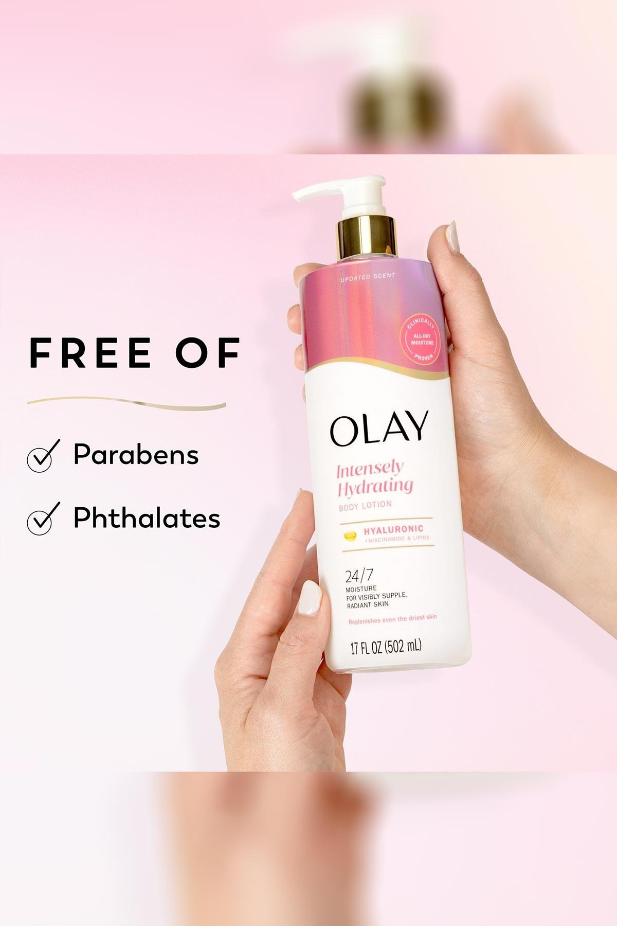 Olay Hyaluronic ve B3 Vitamini İçerikli Vücut Losyonu 502ML