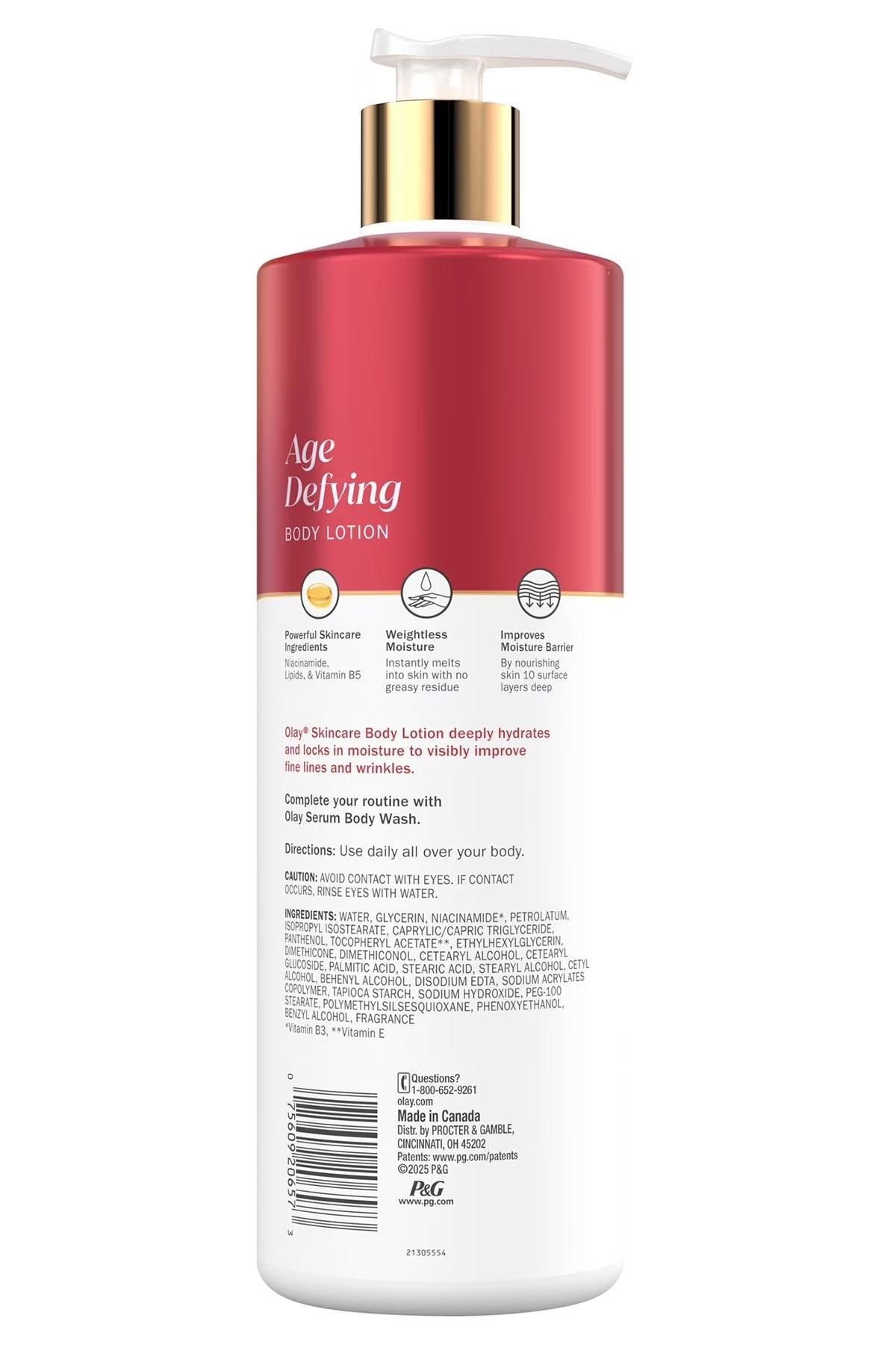 Olay Niacinamide ve B3 Vitamini İçerikli Vücut Losyonu 502ML