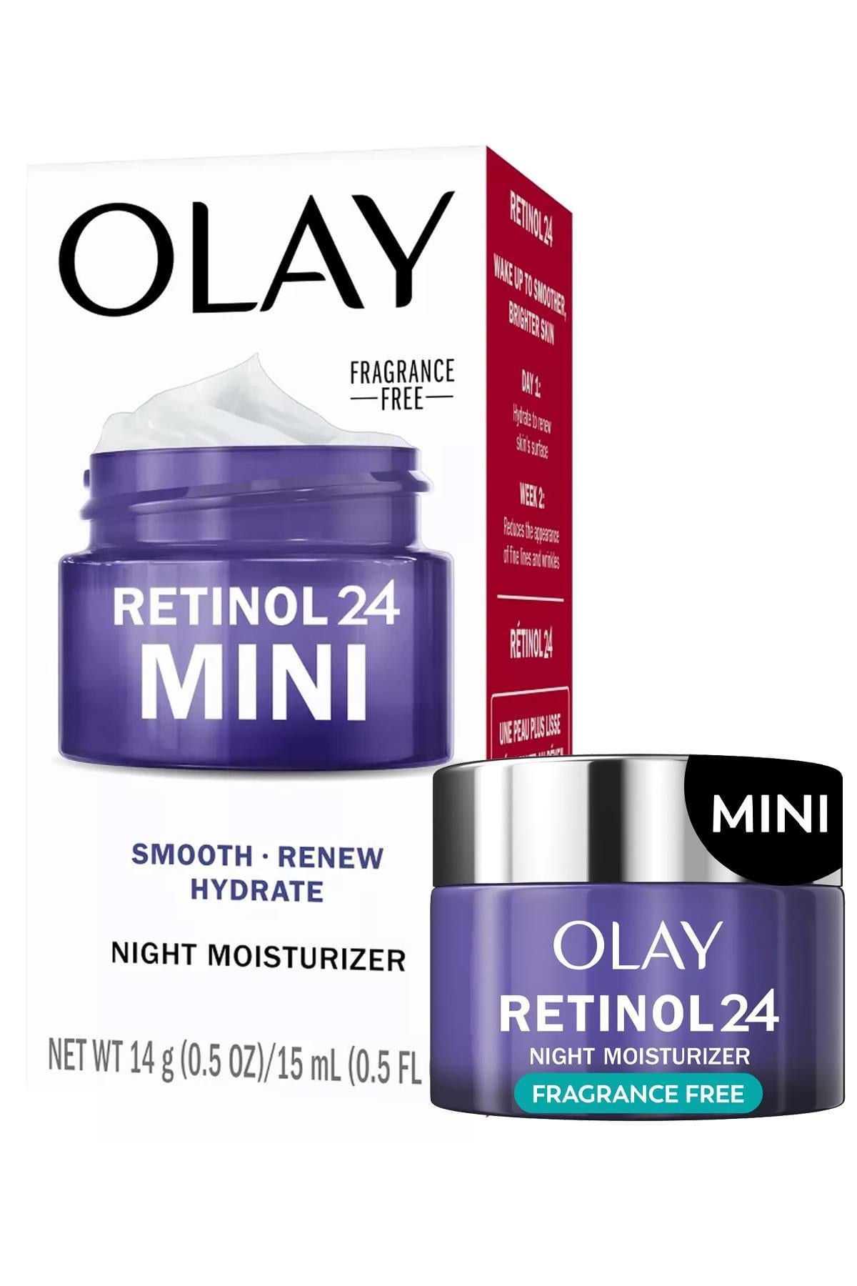 Olay Retinol24 + Peptit Kokusuz Gece Yüz Nemlendiricisi 14GR