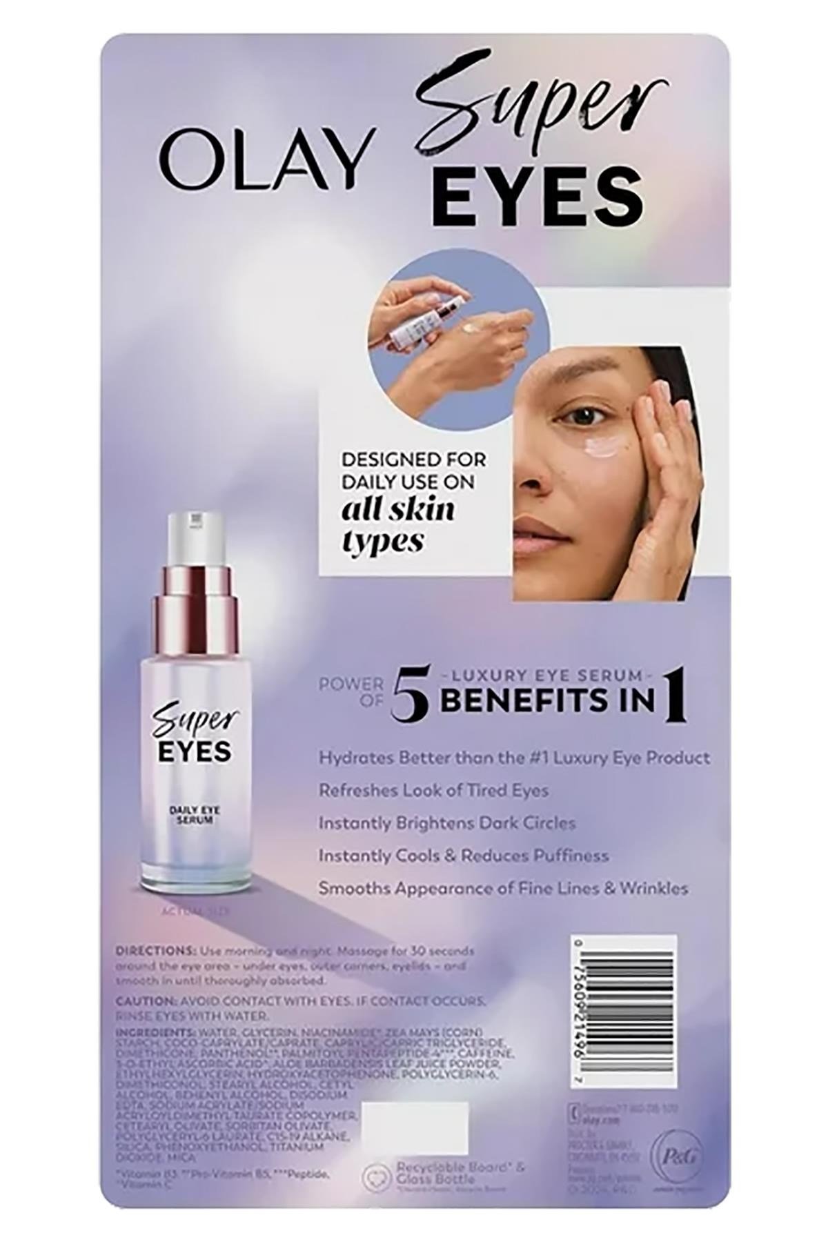 Olay Super Eyes Günlük Göz Serumu 2x13.5ML