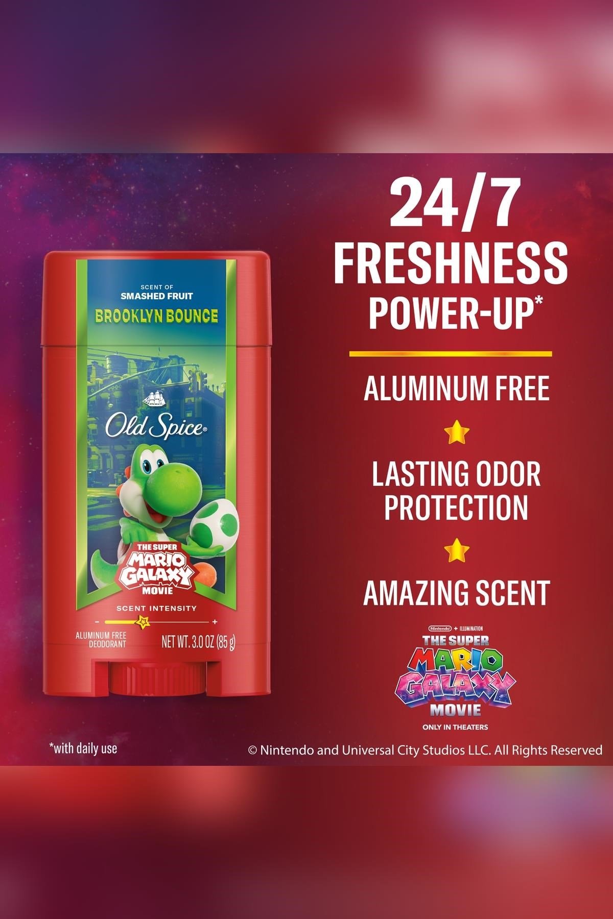 Old Spice Brooklyn Bounce Alüminyumsuz Stick Deodorant 85GR