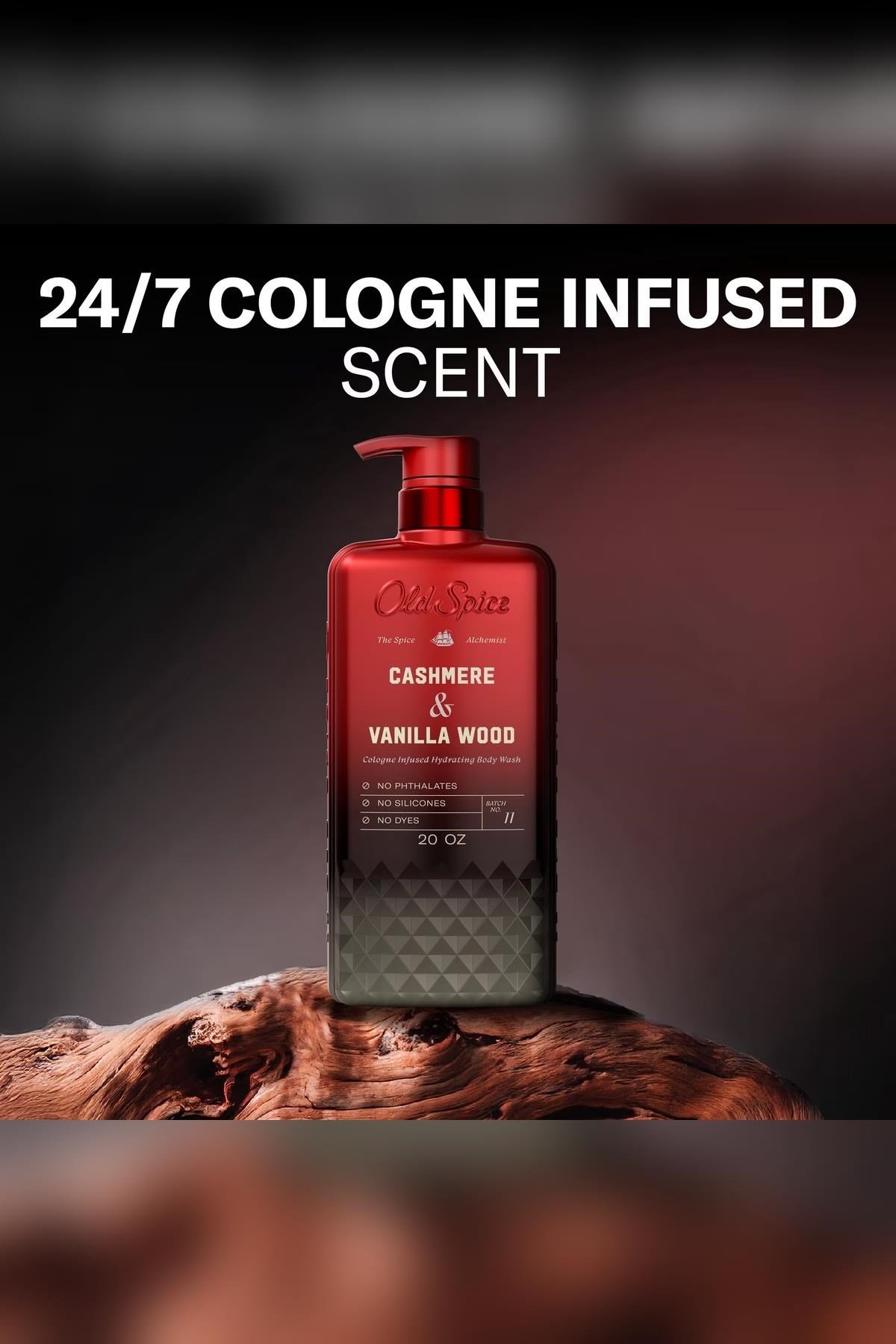 Old Spice Cashmere & Vanilla Wood Duş Jeli 591ML