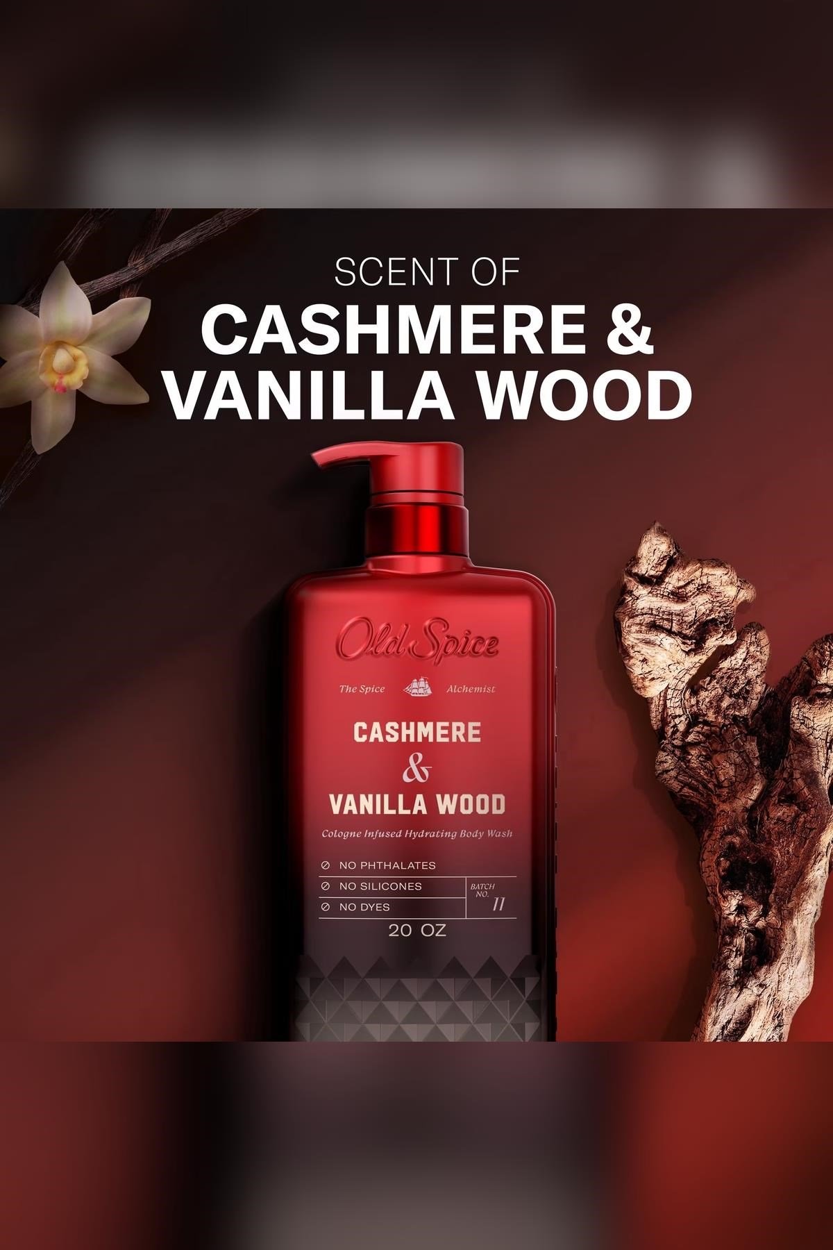 Old Spice Cashmere & Vanilla Wood Duş Jeli 591ML