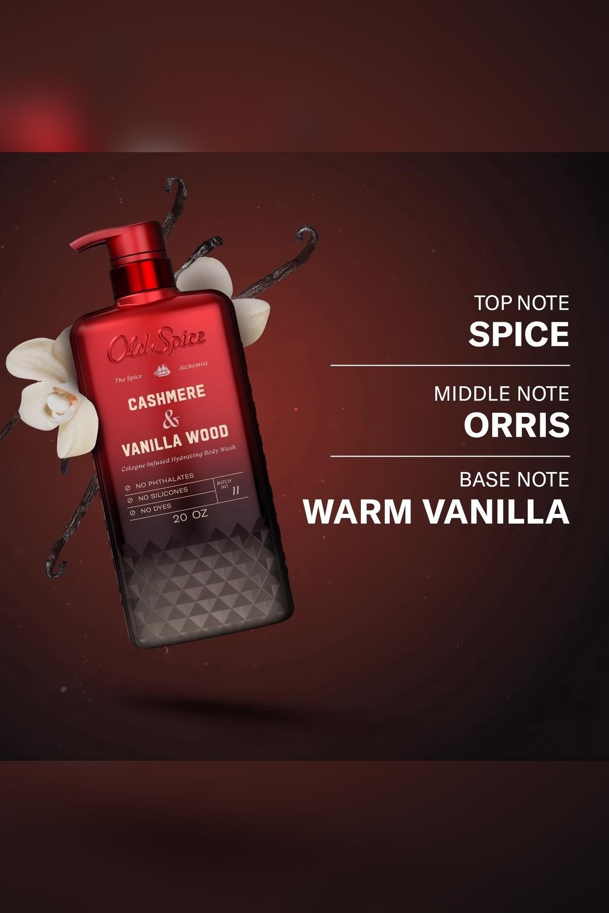 Old Spice Cashmere & Vanilla Wood Duş Jeli 591ML