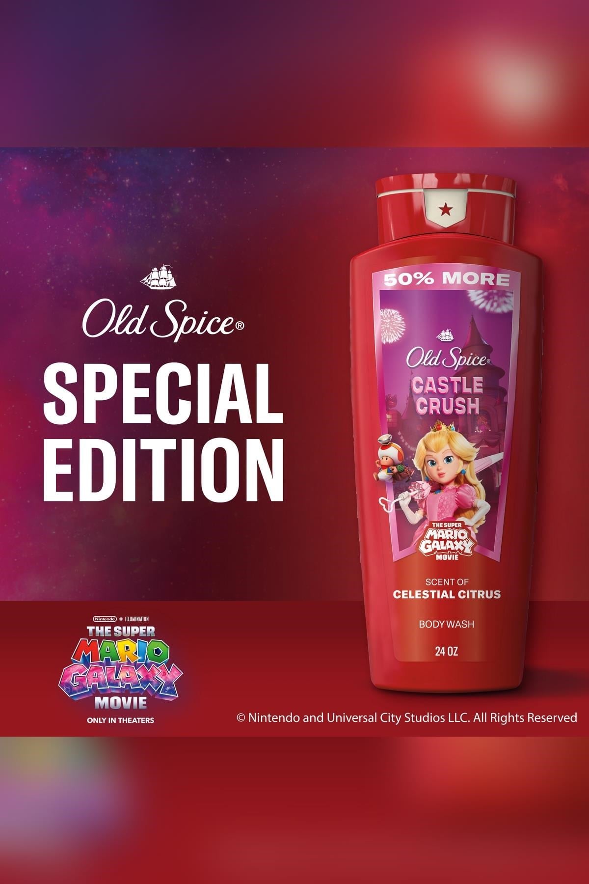 Old Spice Castle Crush Duş ve Yüz Jeli 709ML