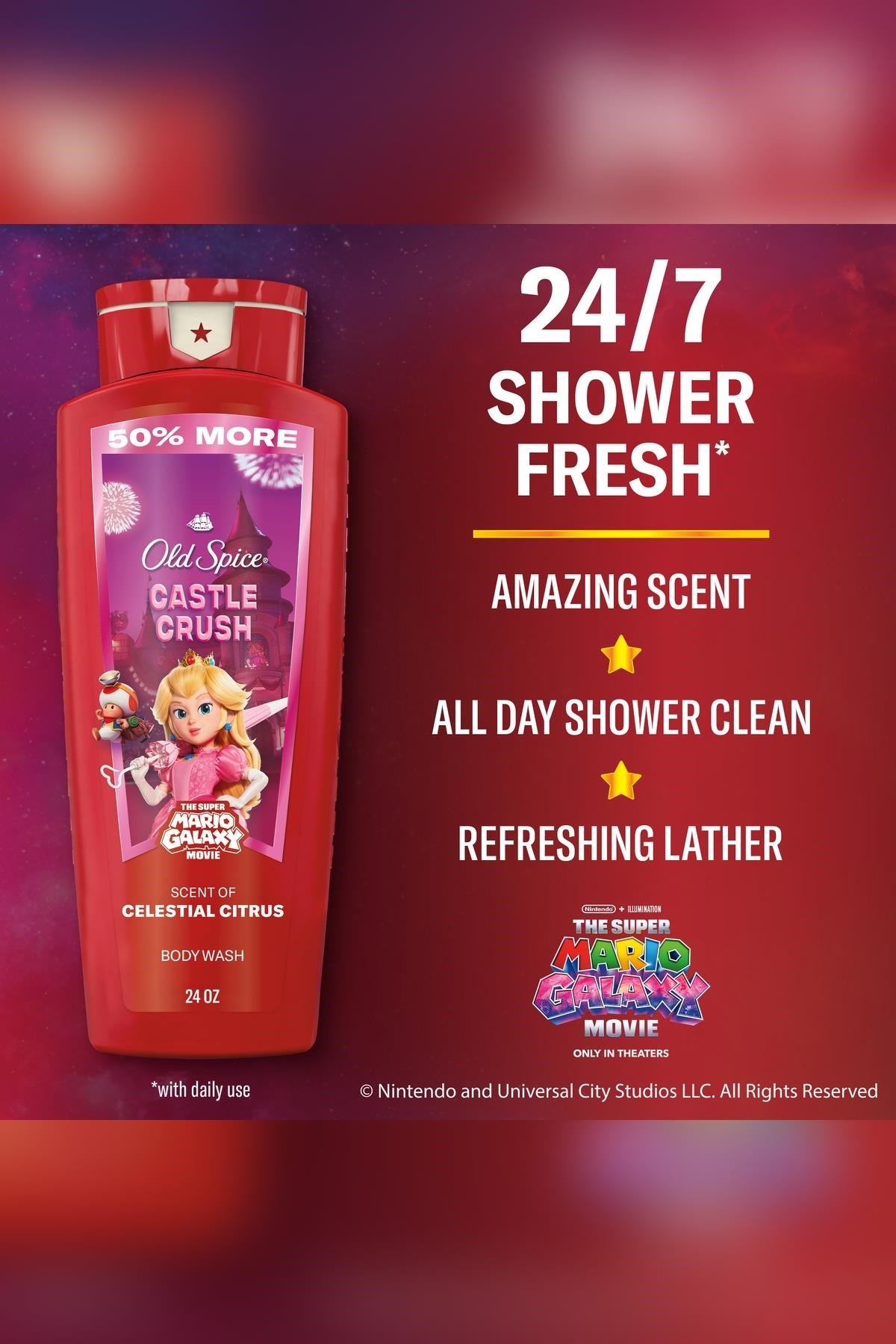 Old Spice Castle Crush Duş ve Yüz Jeli 709ML