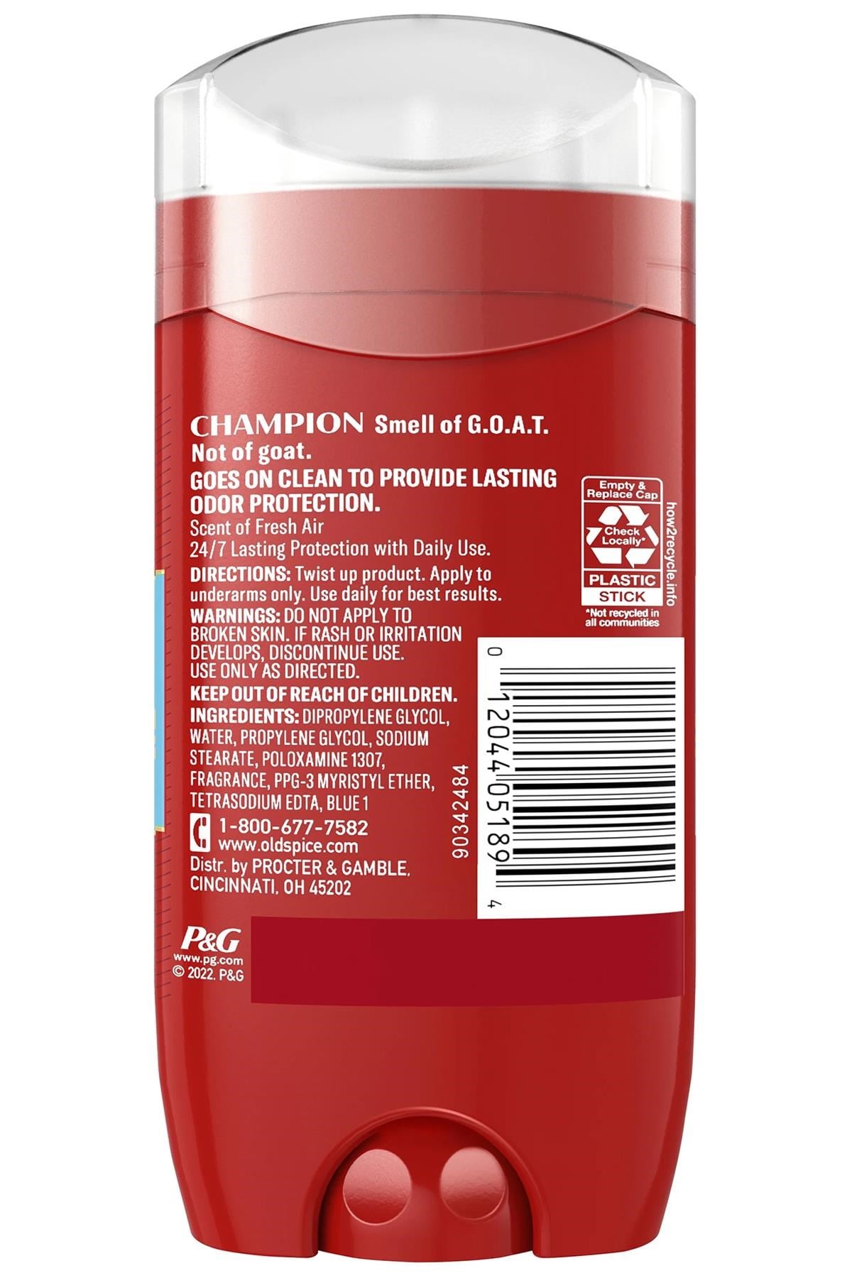 Old Spice Champion Alüminyumsuz Stick Deodorant 85GR