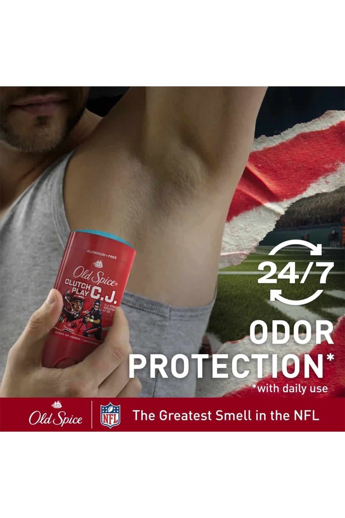 Old Spice Clutch Play CJ Stroud Alüminyumsuz Stick Deodorant 85GR