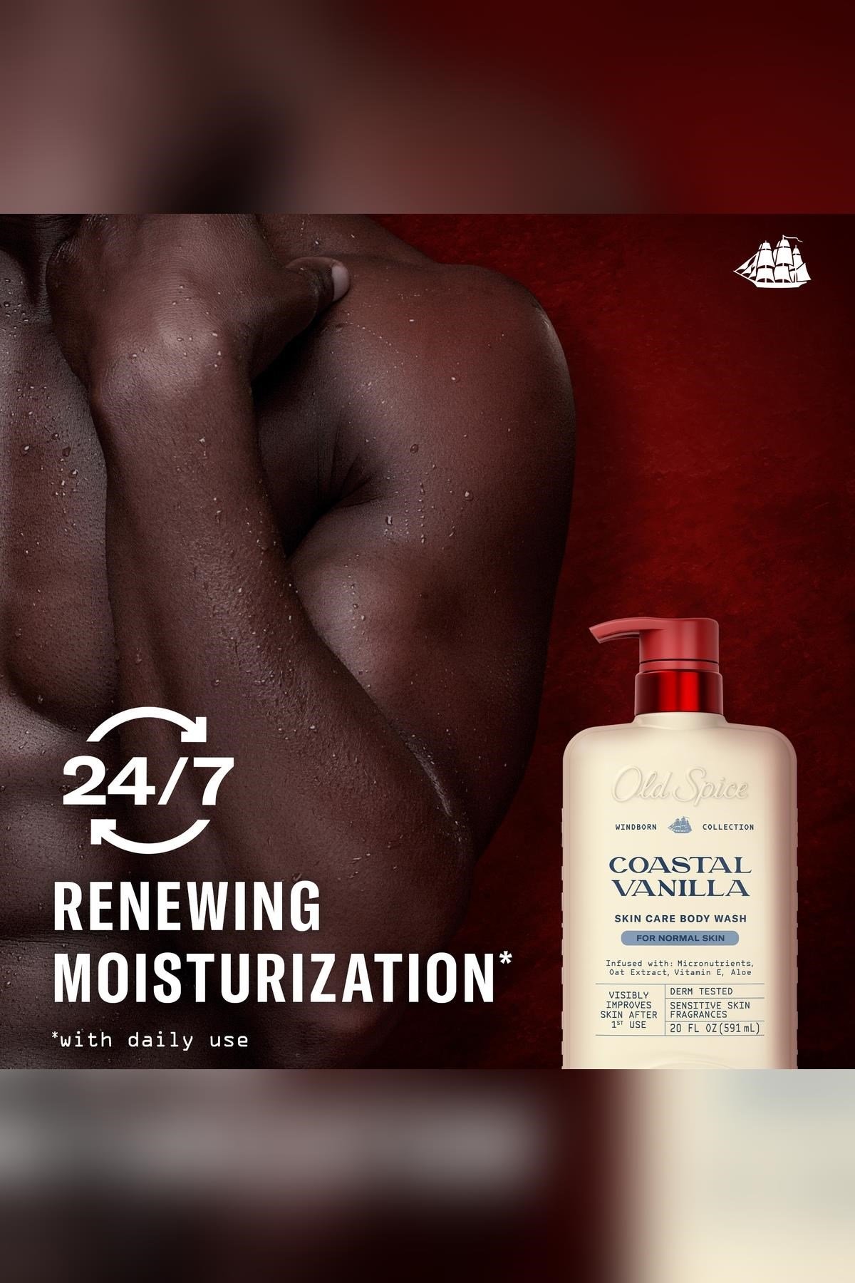 Old Spice Coastal Vanilla Duş Jeli 591ML